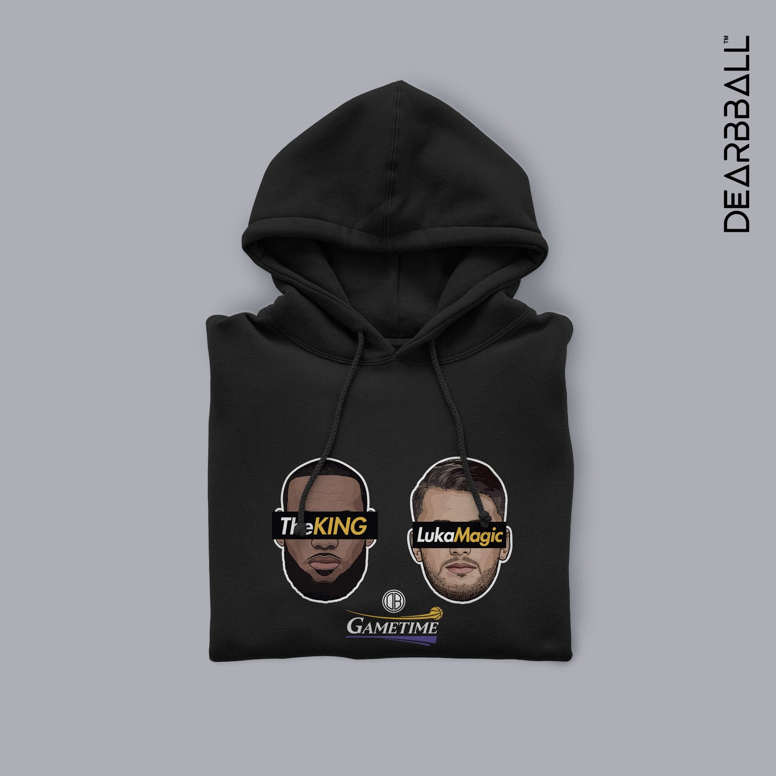 DearBBall Sweat à Capuche - DUO The KING & LukaMagic GAMETIME Edition