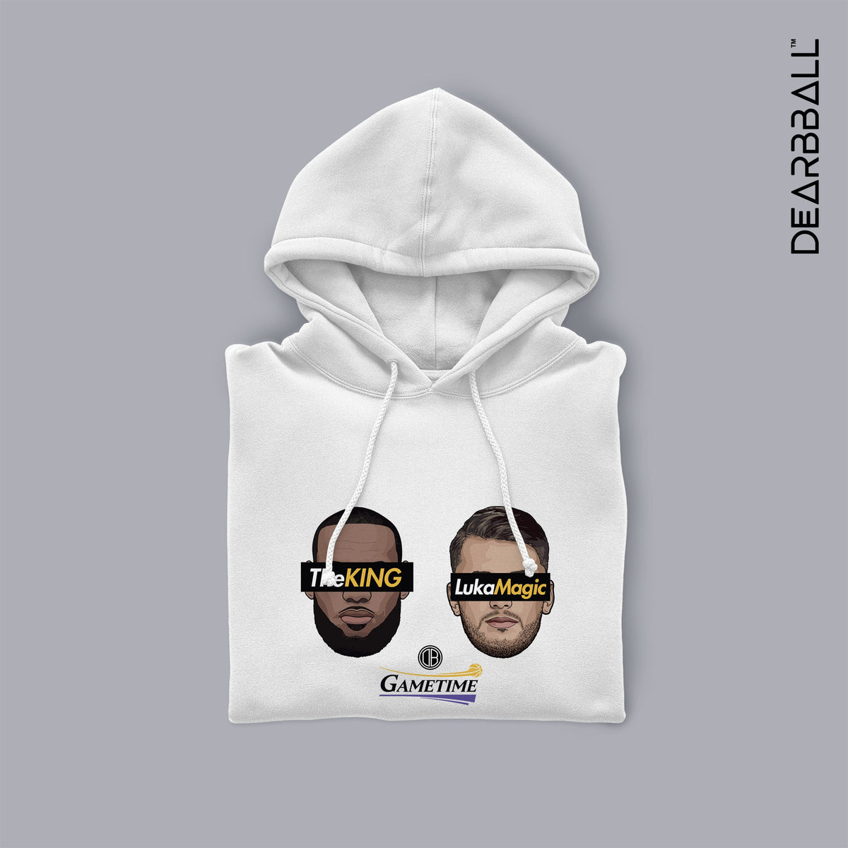 Sweat à Capuche DearBBall - DUO The KING & LukaMagic Edição GAMETIME