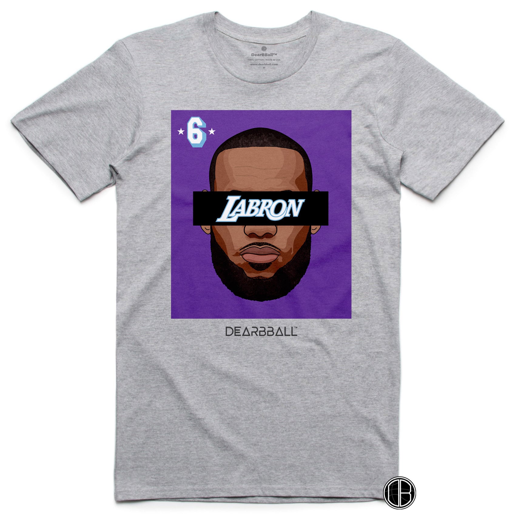 DearBBall T-Shirt - LABRON 6 Purple Edition