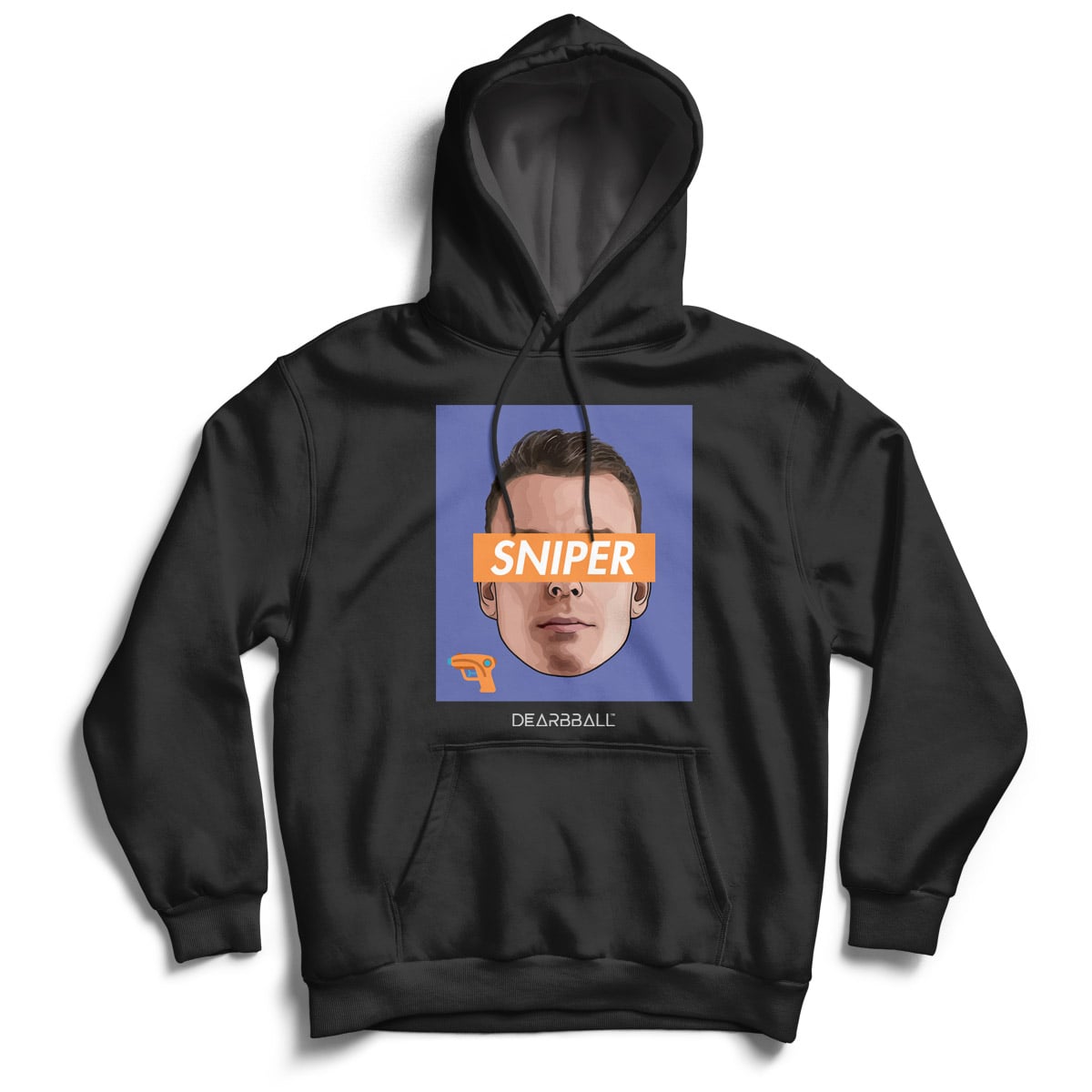 DearBBall Hooded Sweatshirt - SNIPER Orange Edition 
