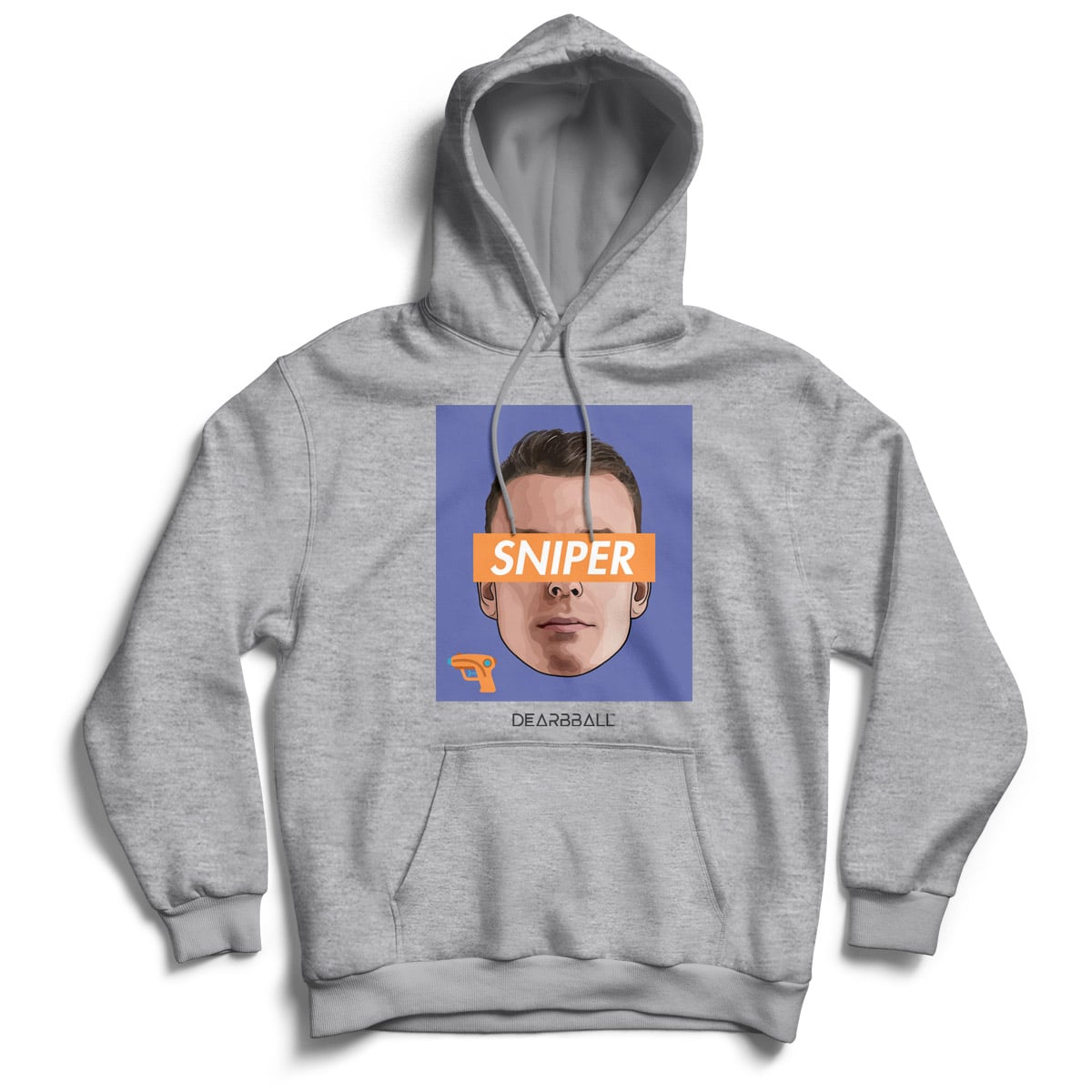 DearBBall Hooded Sweatshirt - SNIPER Orange Edition 