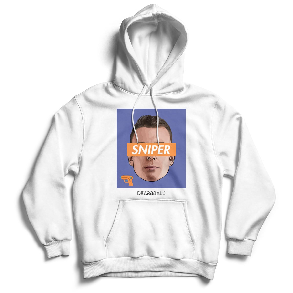 DearBBall Hooded Sweatshirt - SNIPER Orange Edition 