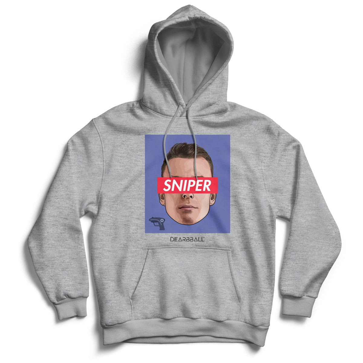 DearBBall Hooded Sweatshirt - SNIPER Red Edition 