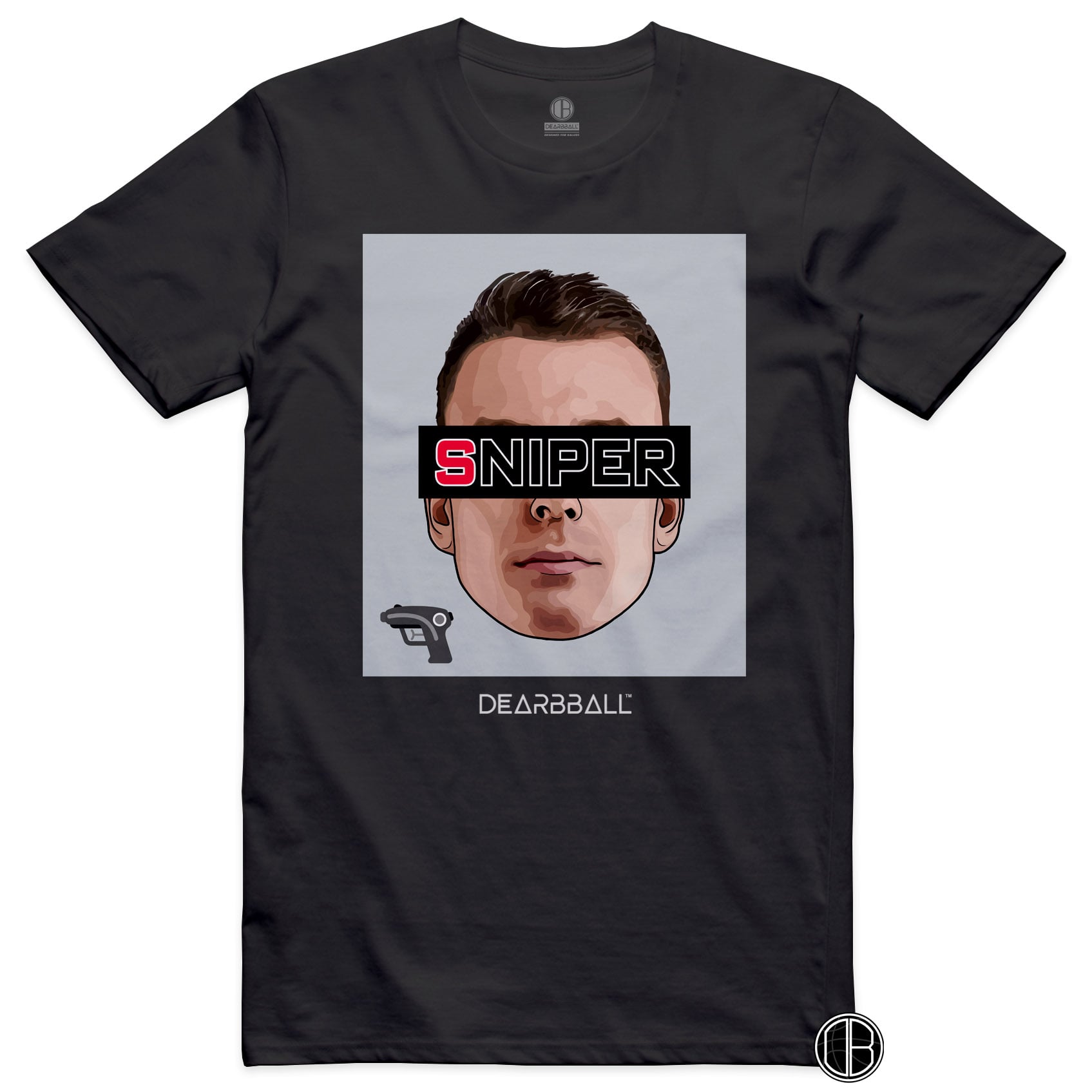 [ENFANT] DearBBall T-Shirt - SNIPER Black Edition