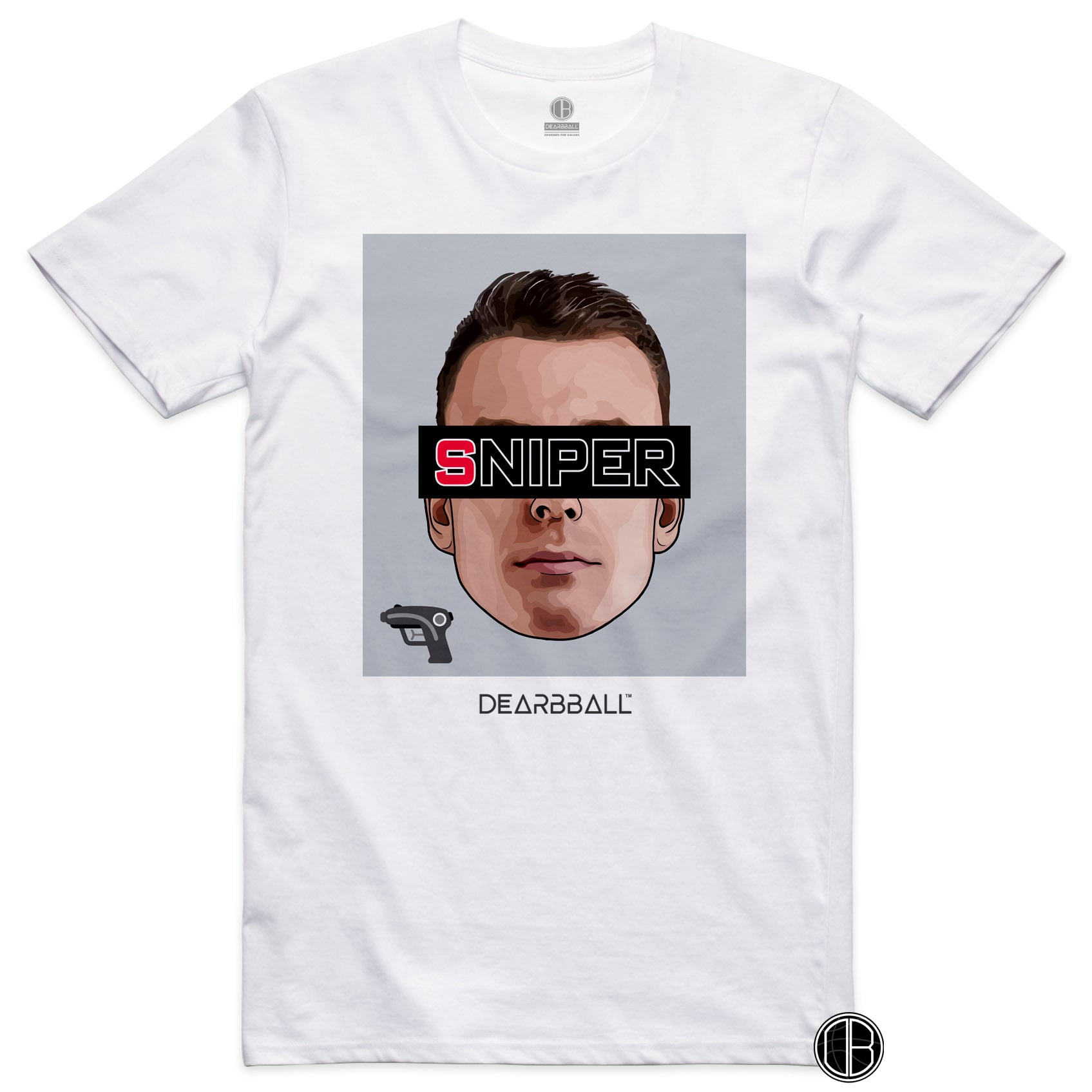 DearBBall T-Shirt - SNIPER Black Edition