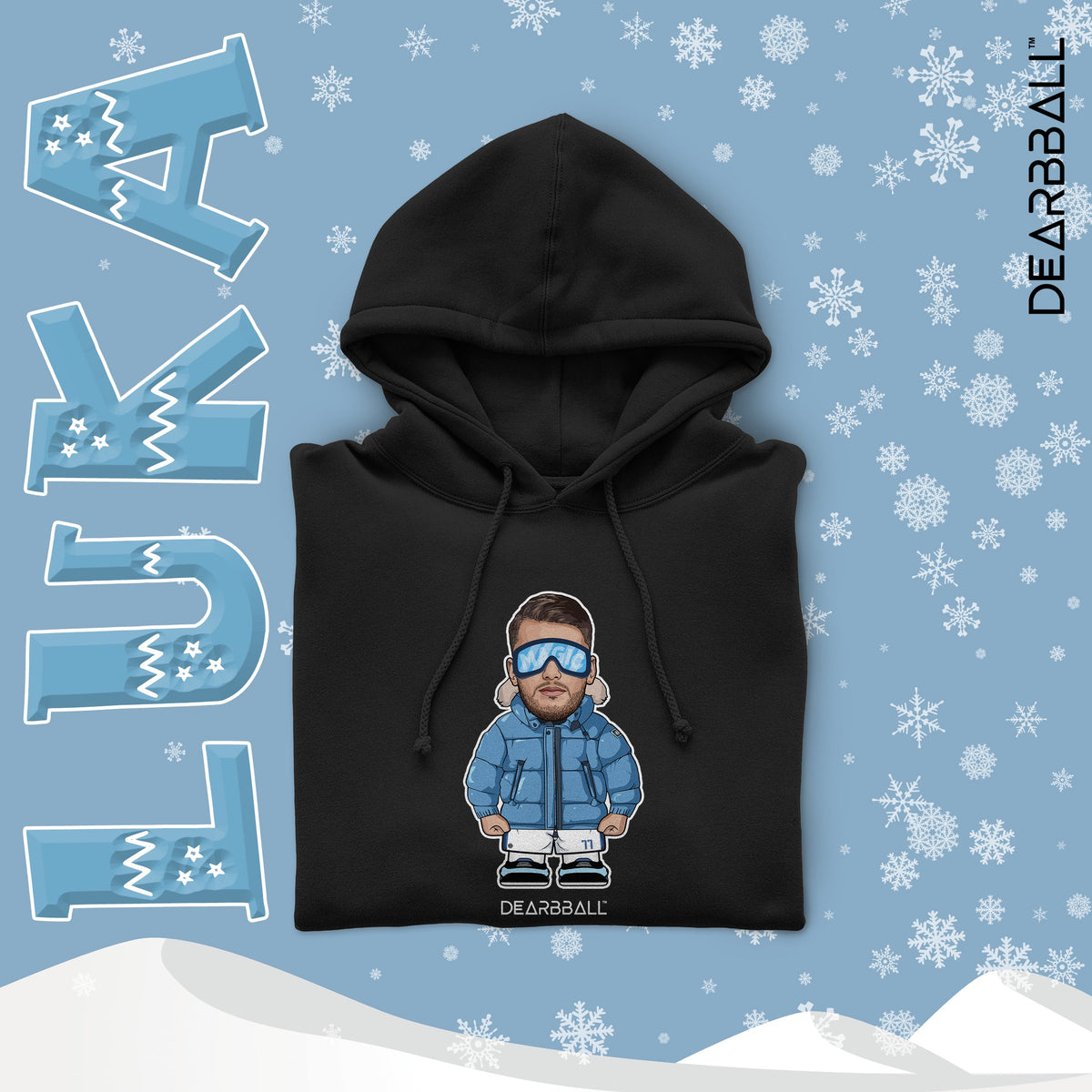 DearBBall Sweat com Capuz - O Mago do Gelo Luka