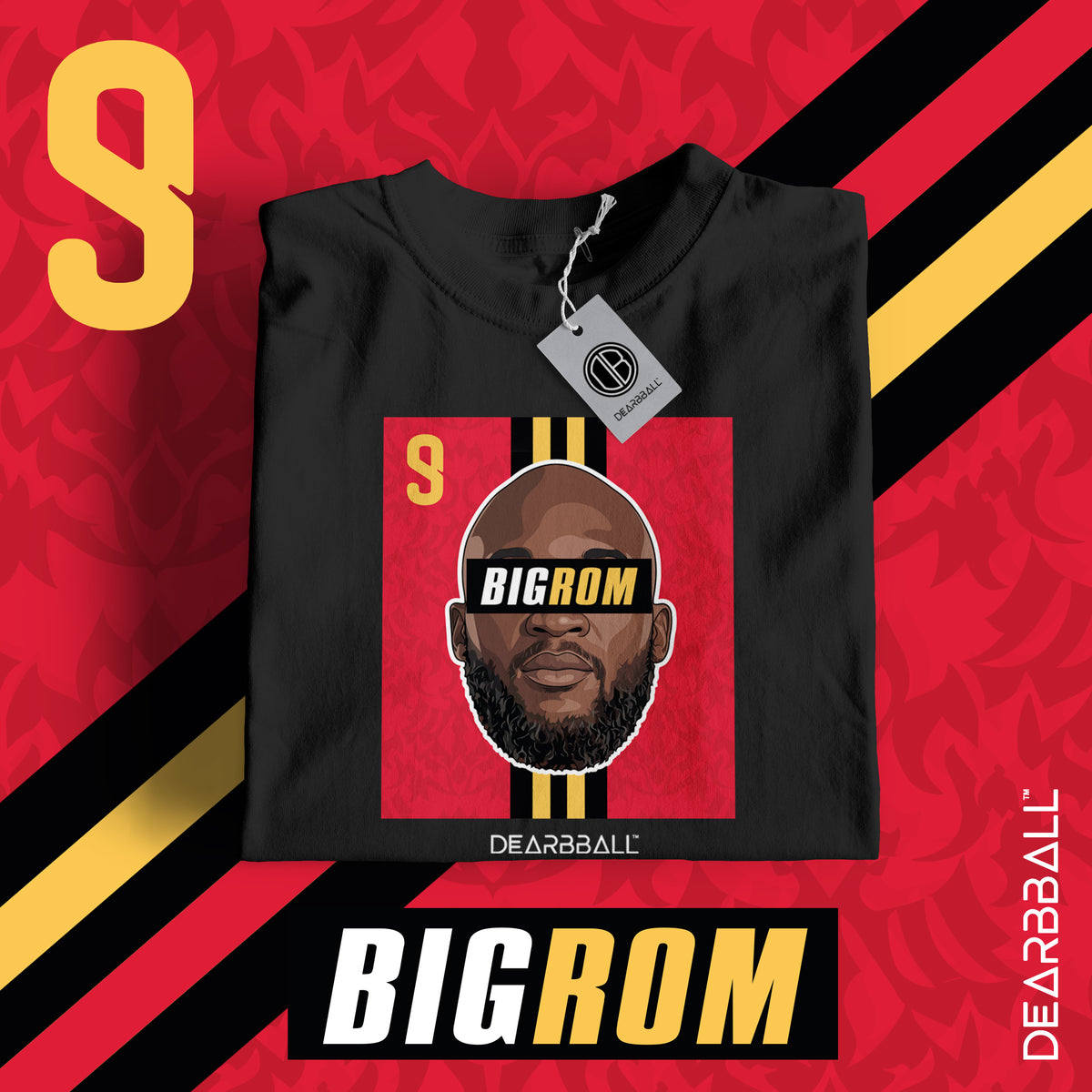 Camiseta DearBBall - Edição BIG ROM Bélgica CDM