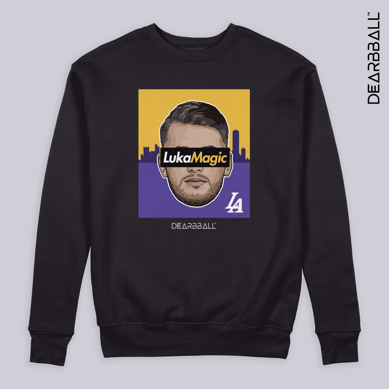 DearBBall SweatShirt - LukaMagic LA Skyline Edition