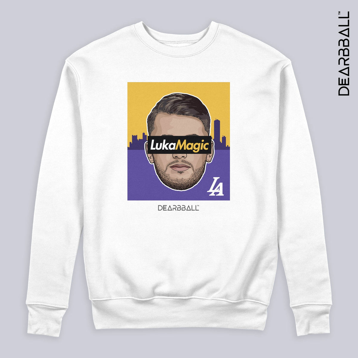 Sweatshirt DearBBall - Edição LukaMagic LA Skyline