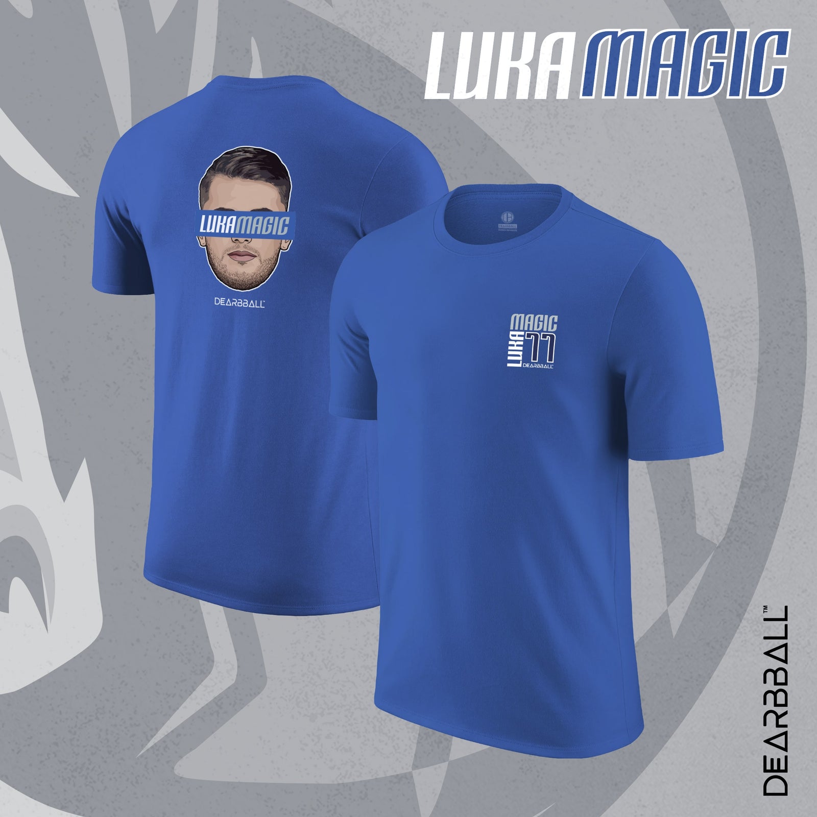 DearBBall T-Shirt - LukaMagic Patch Brodé Premium Edition