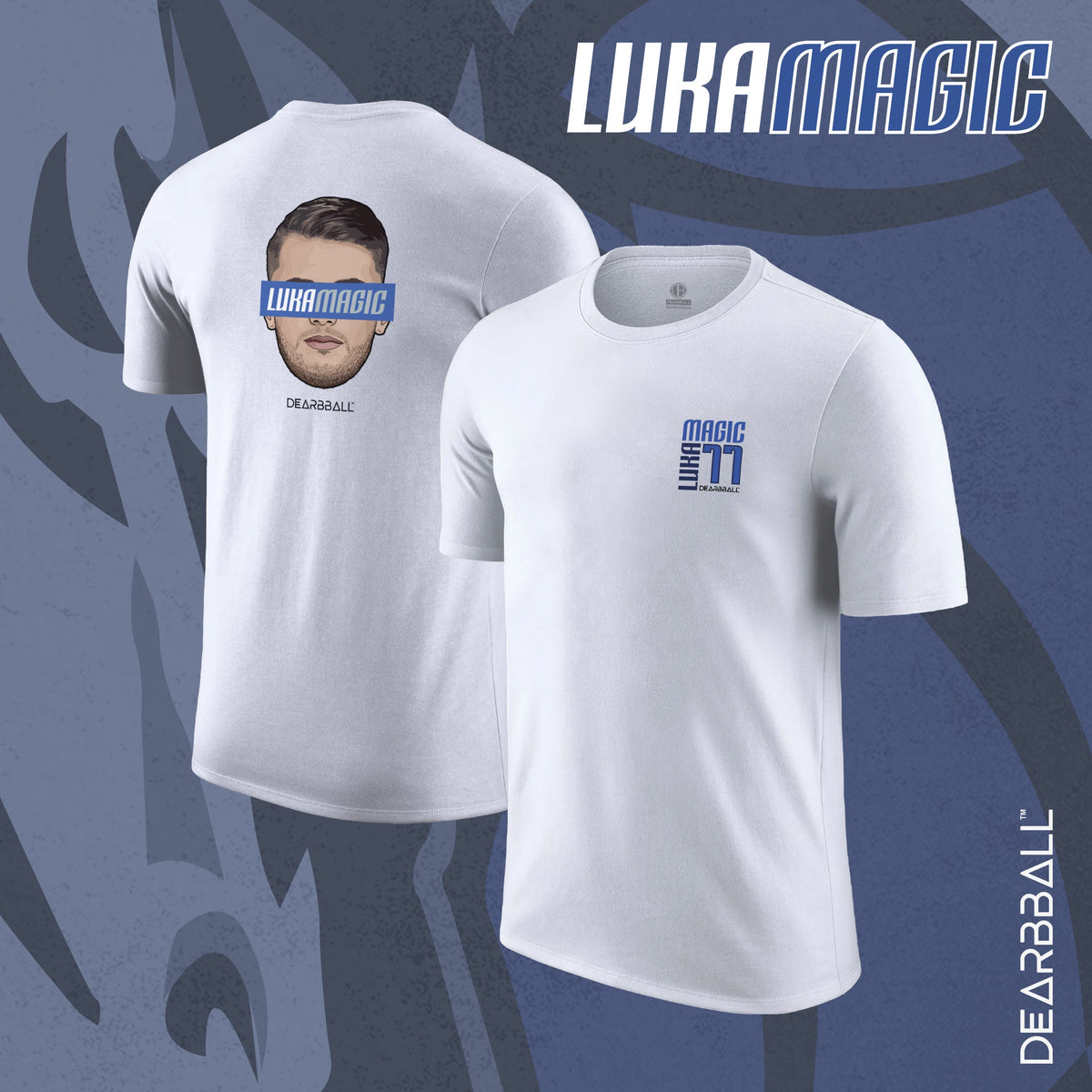 DearBBall T-Shirt - LukaMagic Patch Brodé Premium Edition