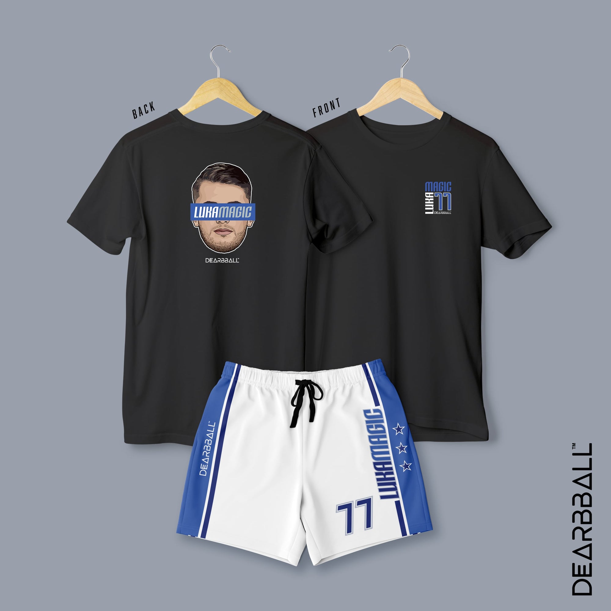 DearBBall Short T-Shirt Set - LukaMagic Finals Premium Edition
