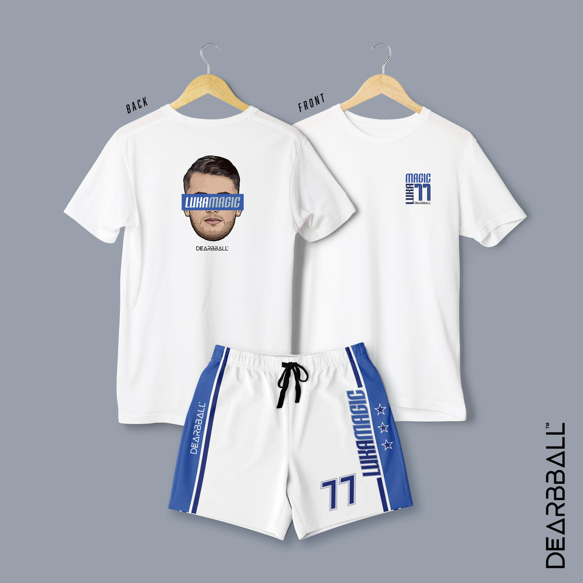 DearBBall Short T-Shirt Set - LukaMagic Finals Premium Edition