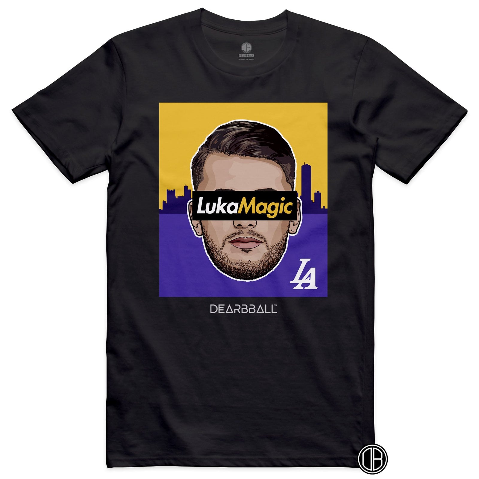 T-shirt DearBBall - Edição LukaMagic LA Skyline