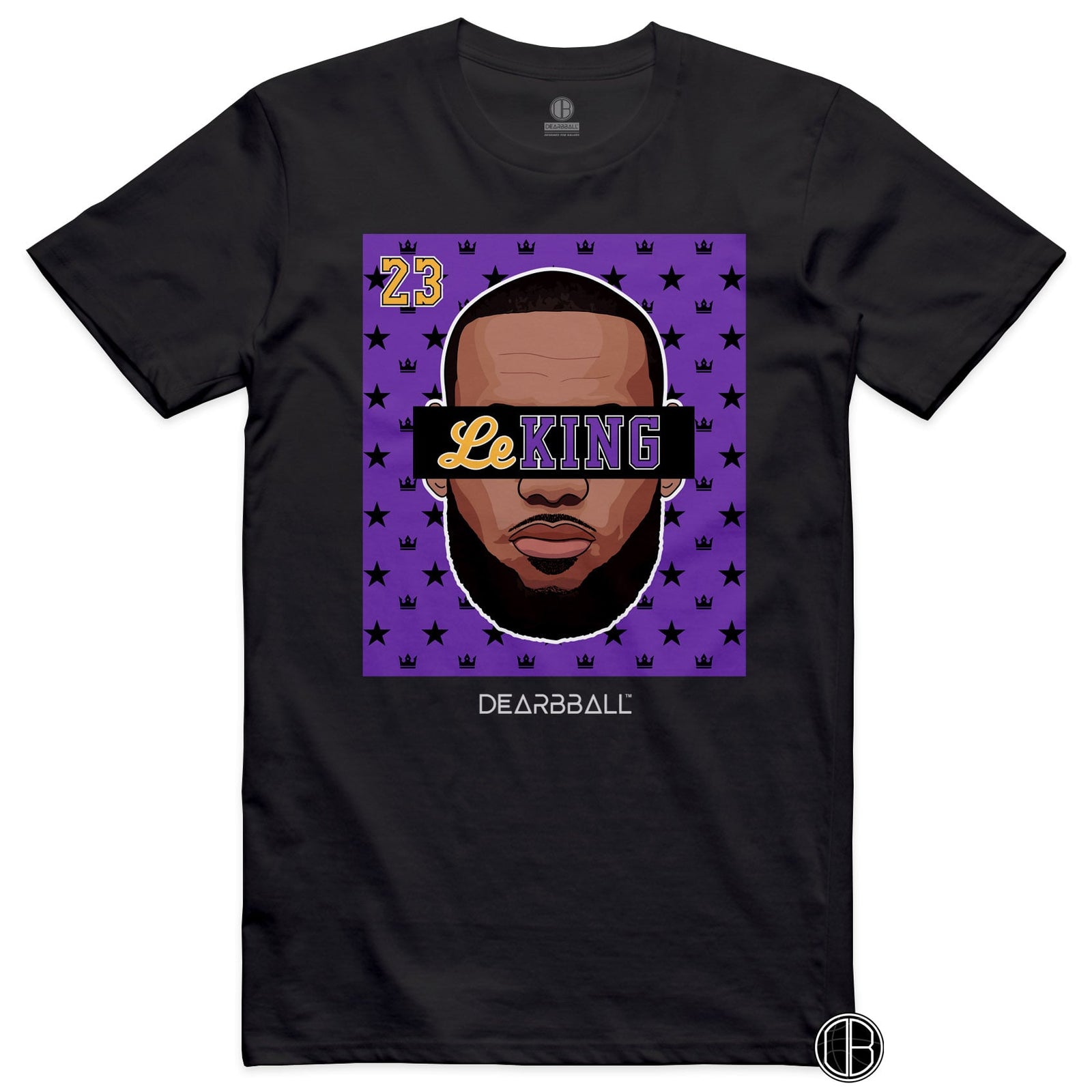 T-Shirt DearBBall - Edição LeKING 23 Stars