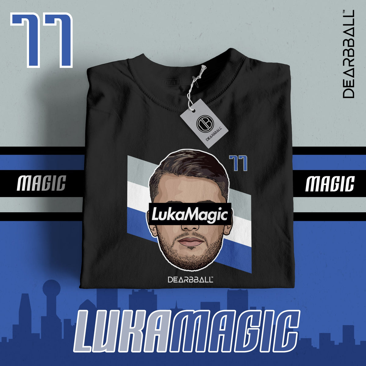 DearBBall T-Shirt - Edição LukaMagic Stripes