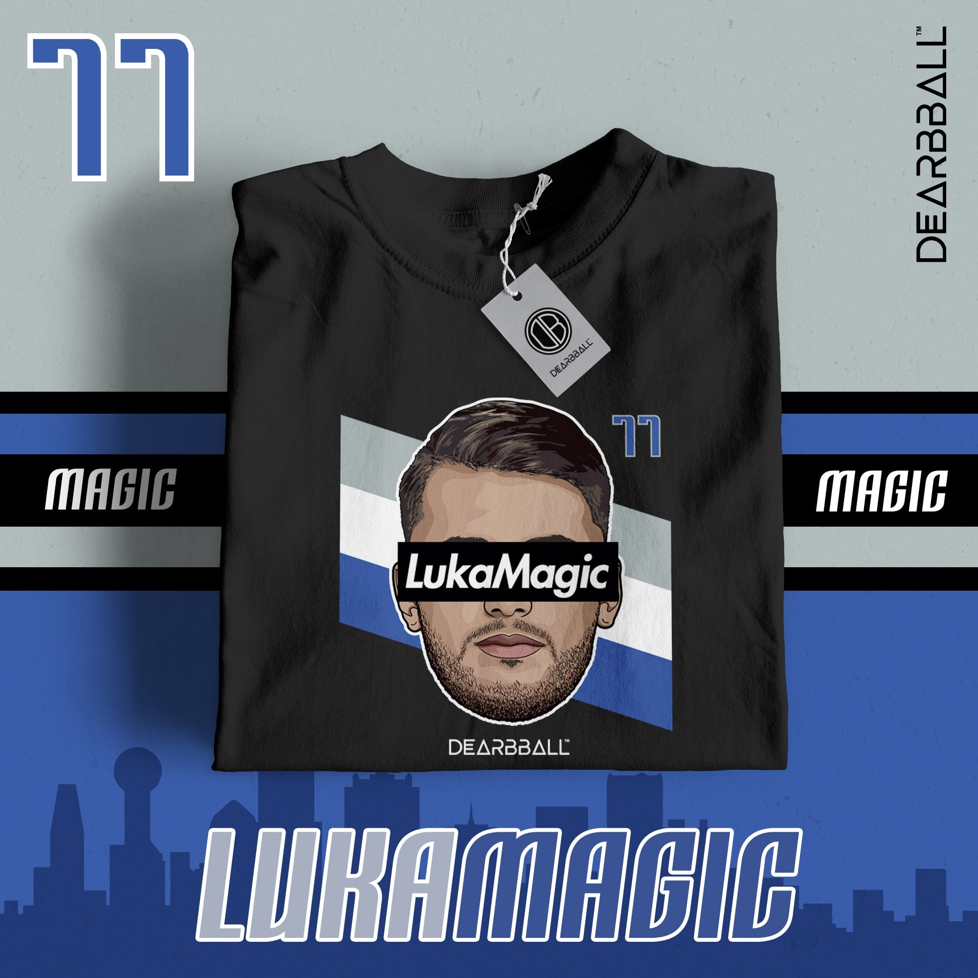 DearBBall T-Shirt - LukaMagic Stripes Edition