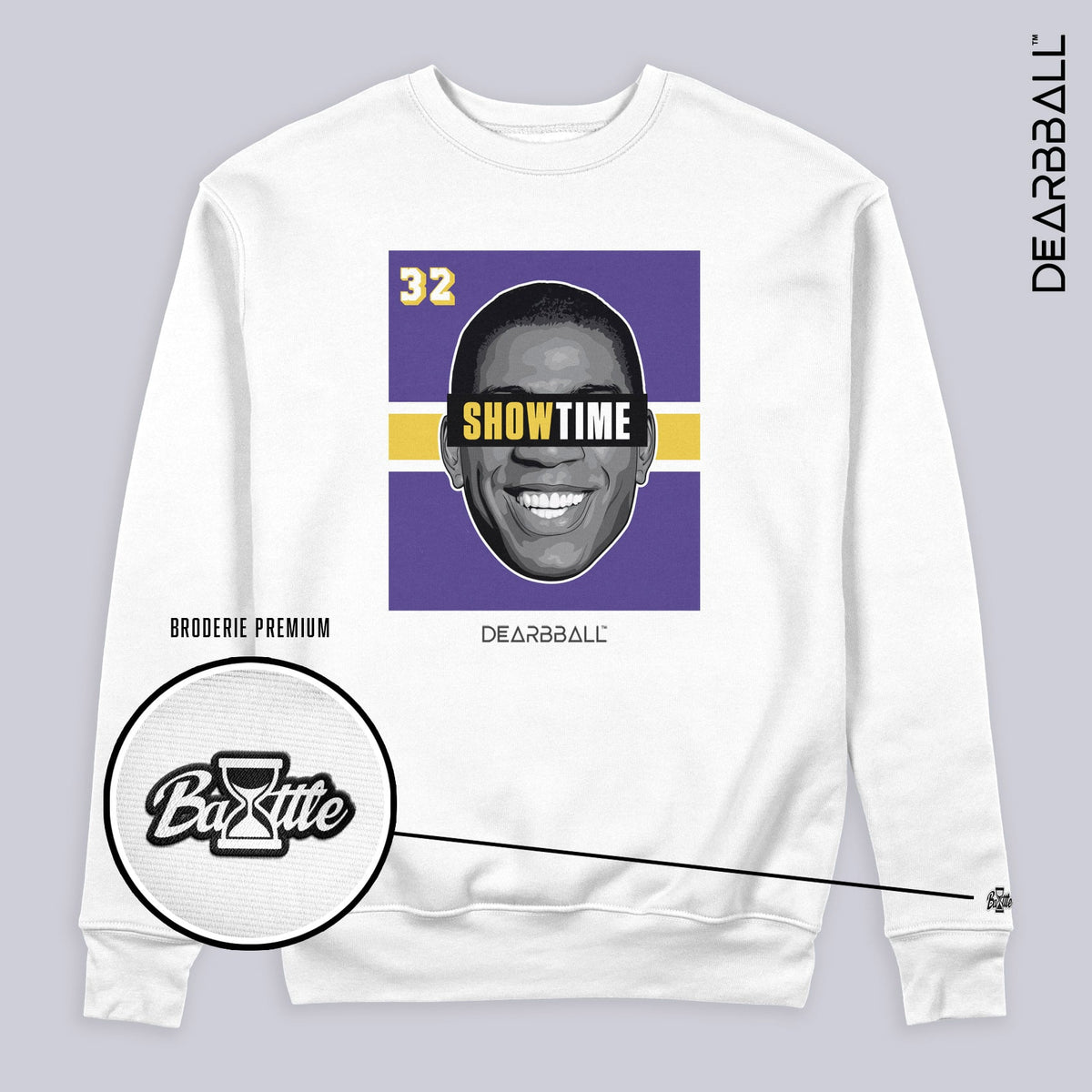 Sweatshirt DearBBall - MAGIC SHOWTIME BOG Edição Premium