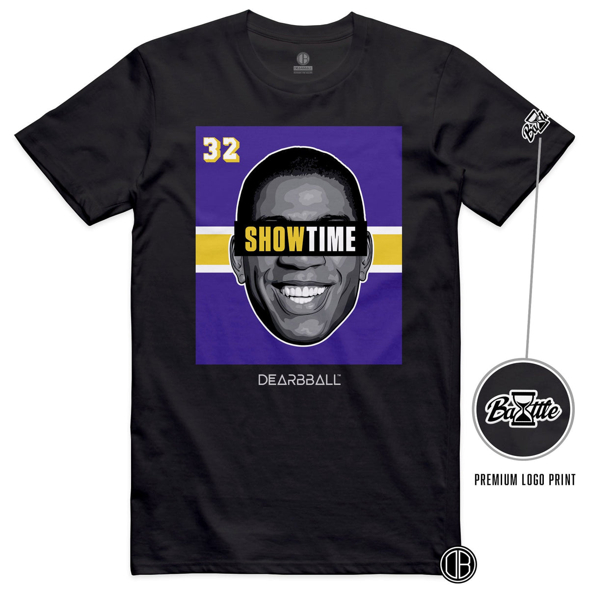 T-Shirt DearBBall - Edição Premium MAGIC SHOWTIME BOG