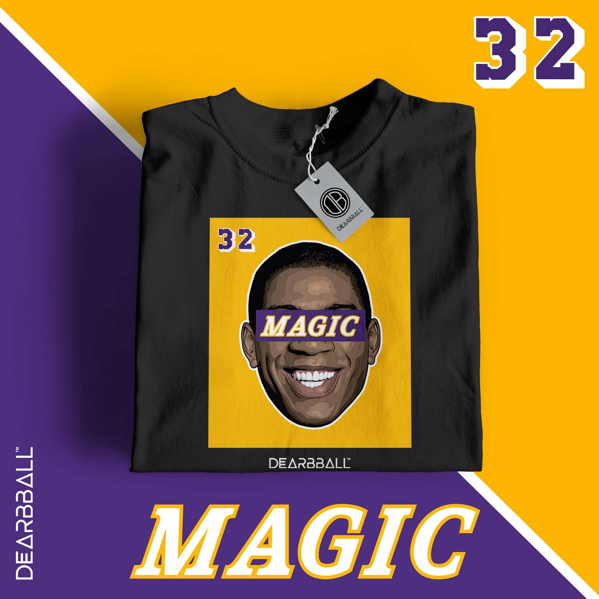 🔒 DearBBall T-Shirt - MAGIC Yellow Edition