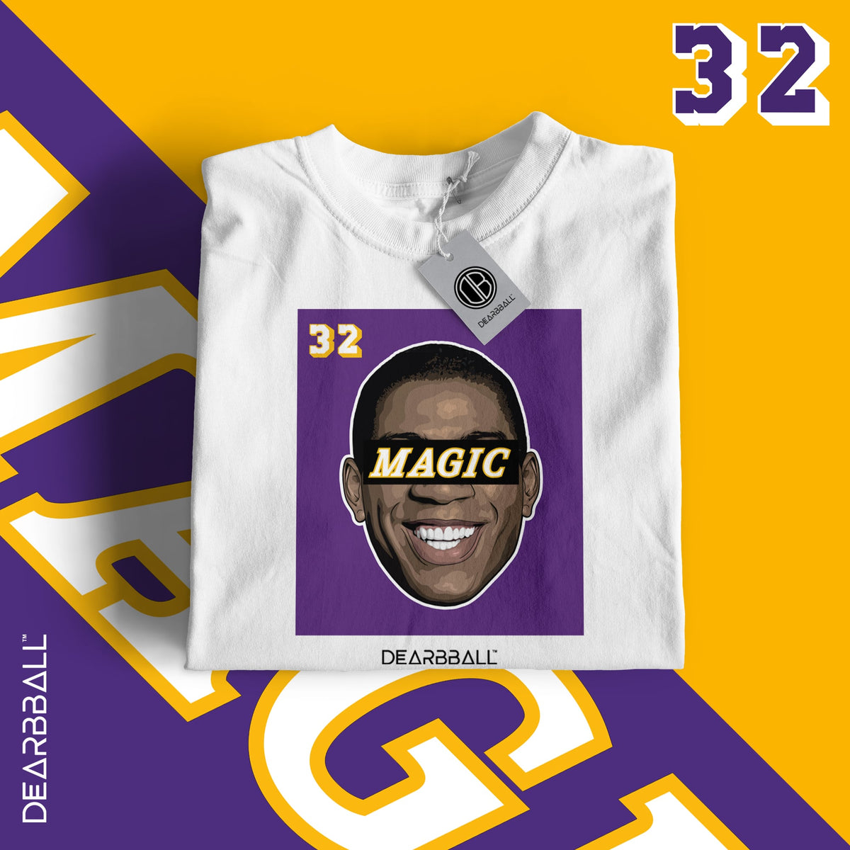 T-shirt DearBBall - Edição MAGIC Purple