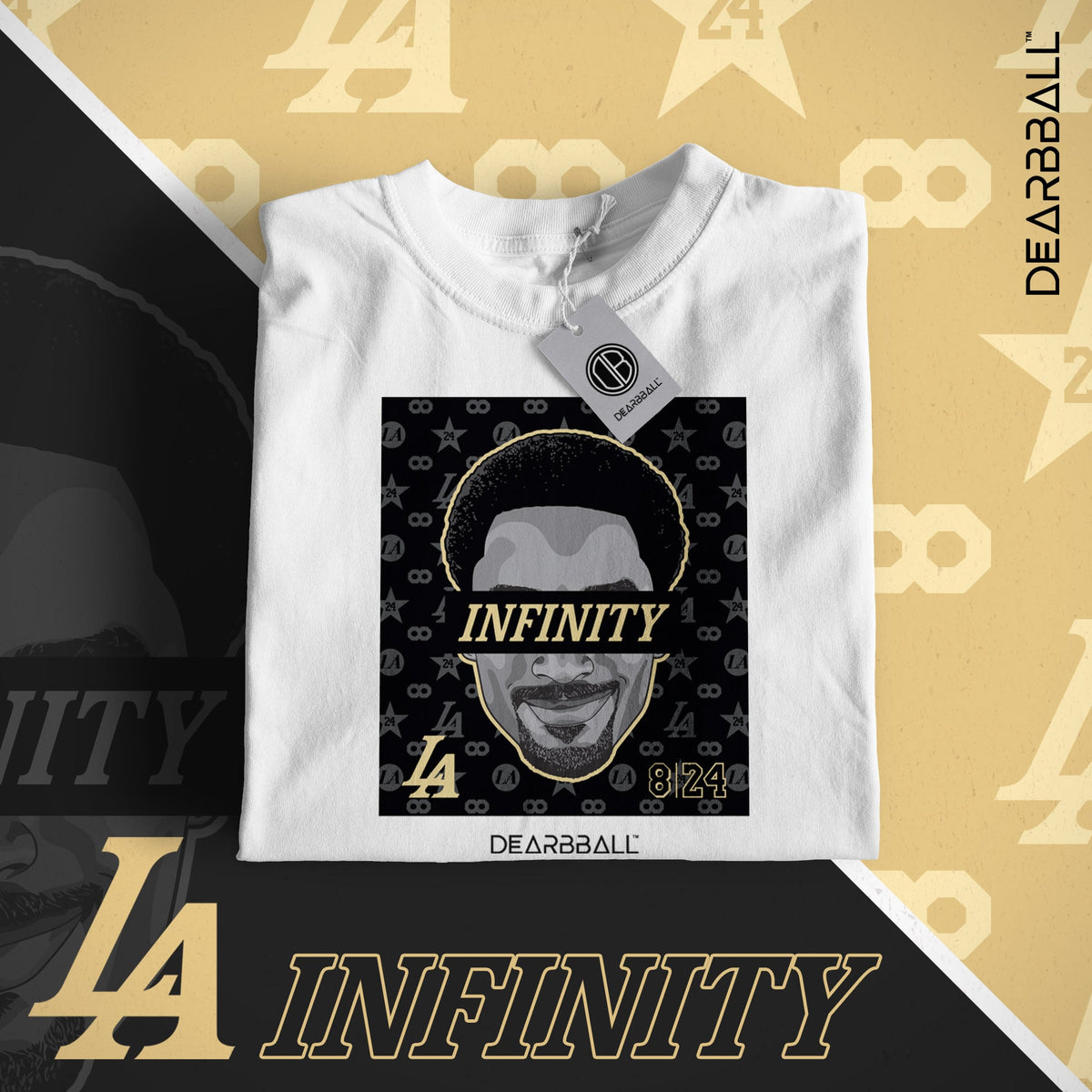 T-Shirt DearBBall - Edição Infinity LA 2K24