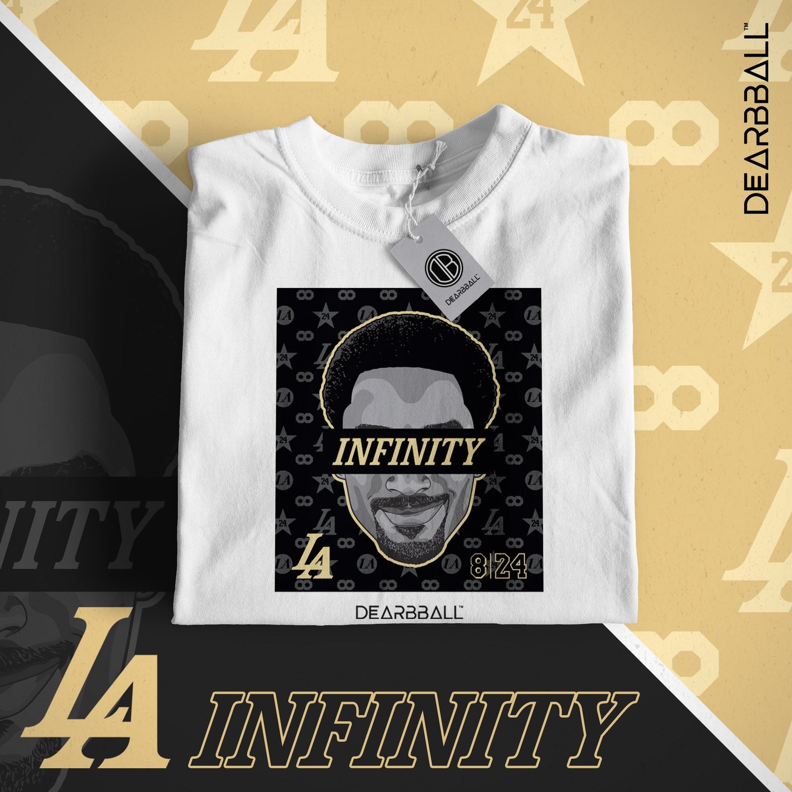DearBBall T-Shirt - Infinity LA 2K24 Edition