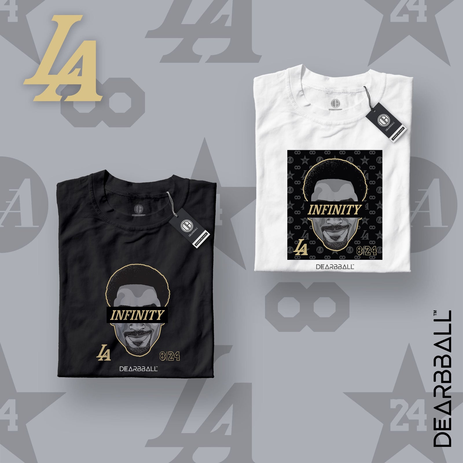 T-Shirt DearBBall - Edição Infinity LA 2K24
