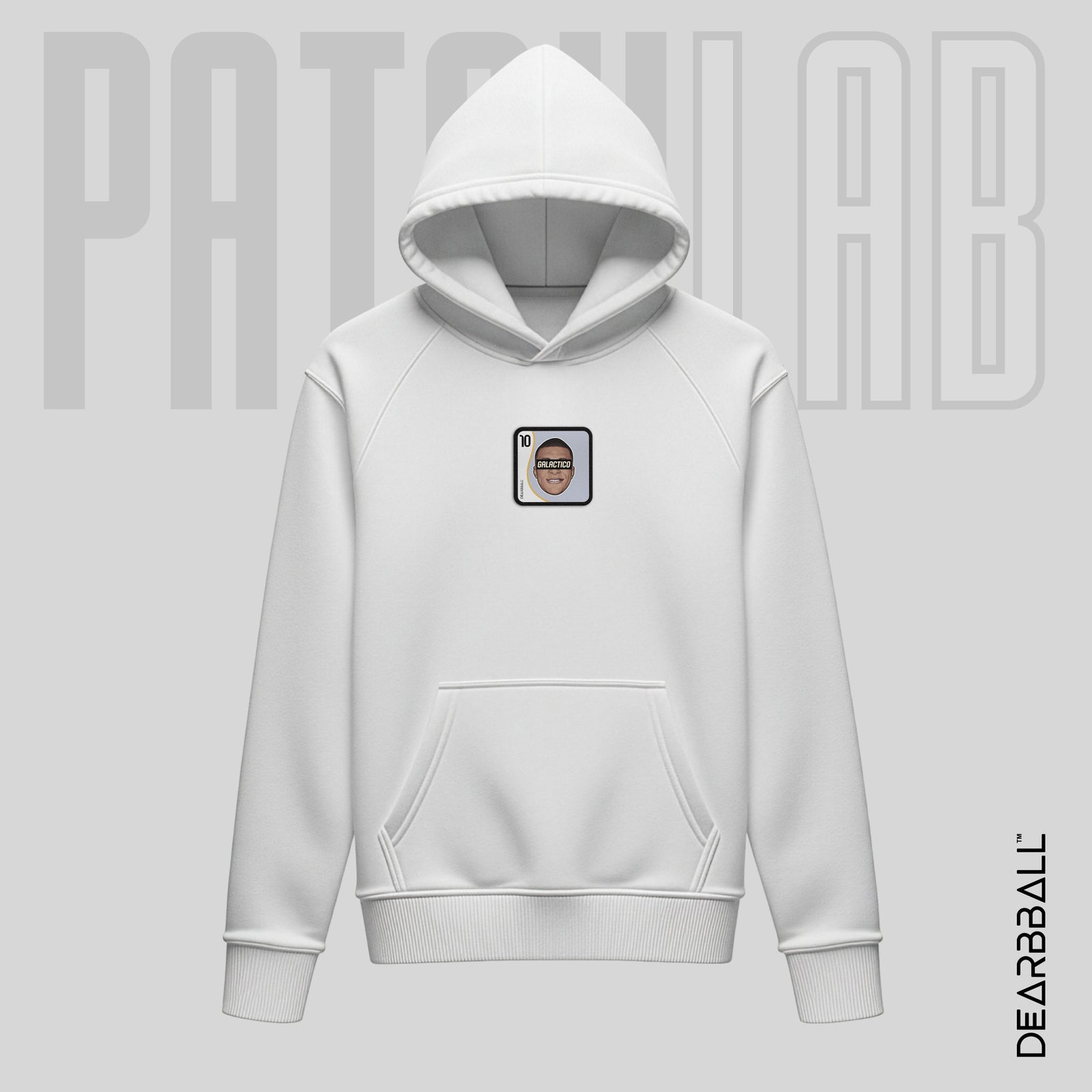Hettegenser 3/4 Glidelås PatchLab