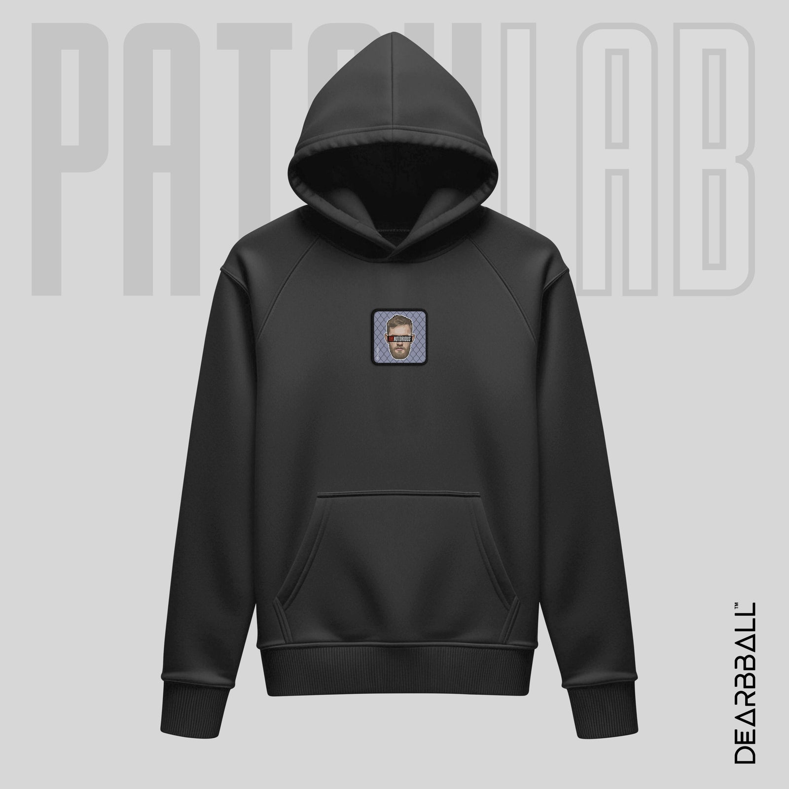 Hettegenser 3/4 Glidelås PatchLab