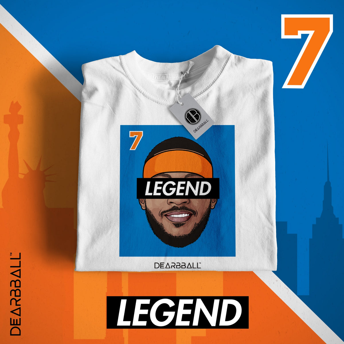 DearBBall T-Shirt - LENDAS Edição Nova Iorque