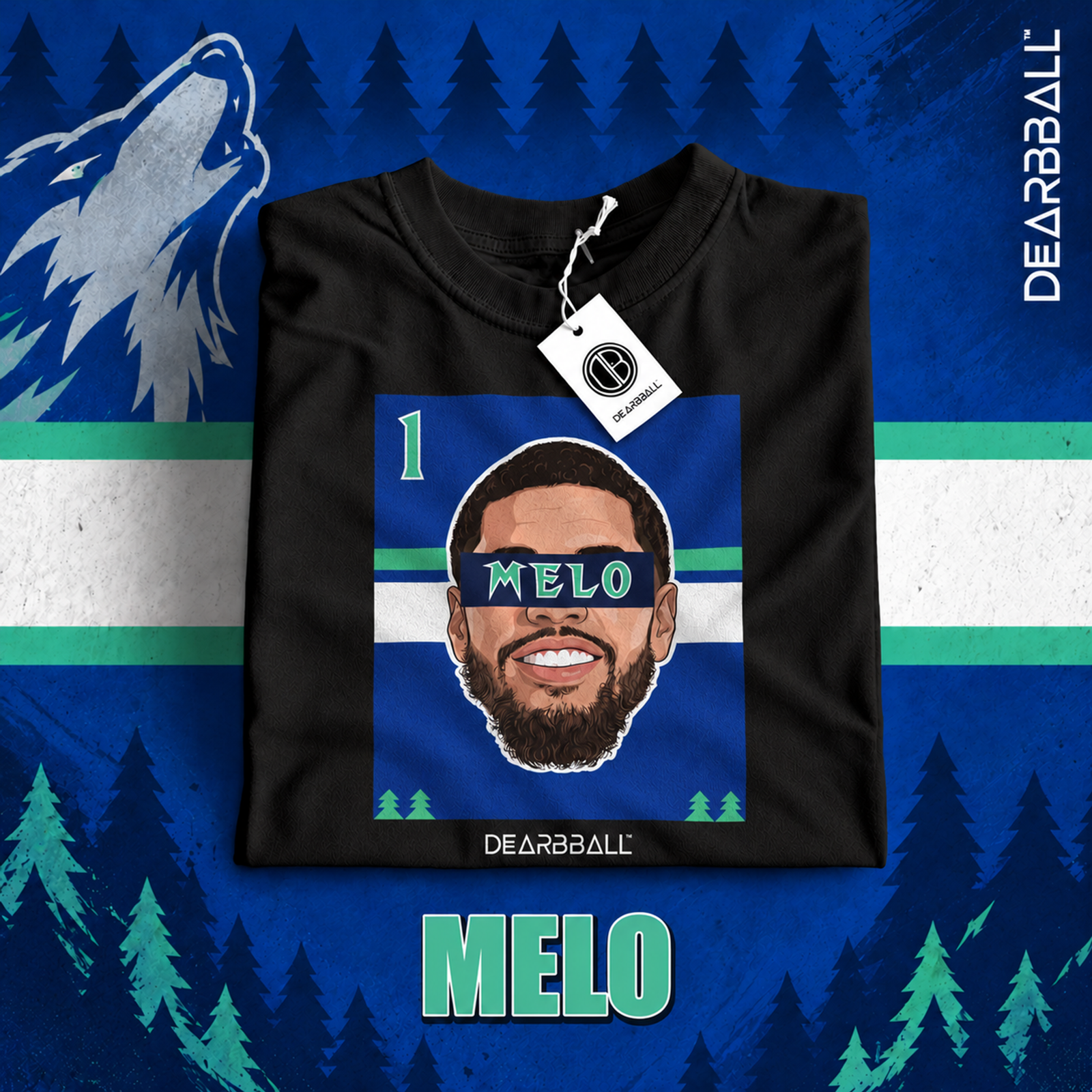 DearBBall T-skjorte - MELO 1 Minnesota-utgave
