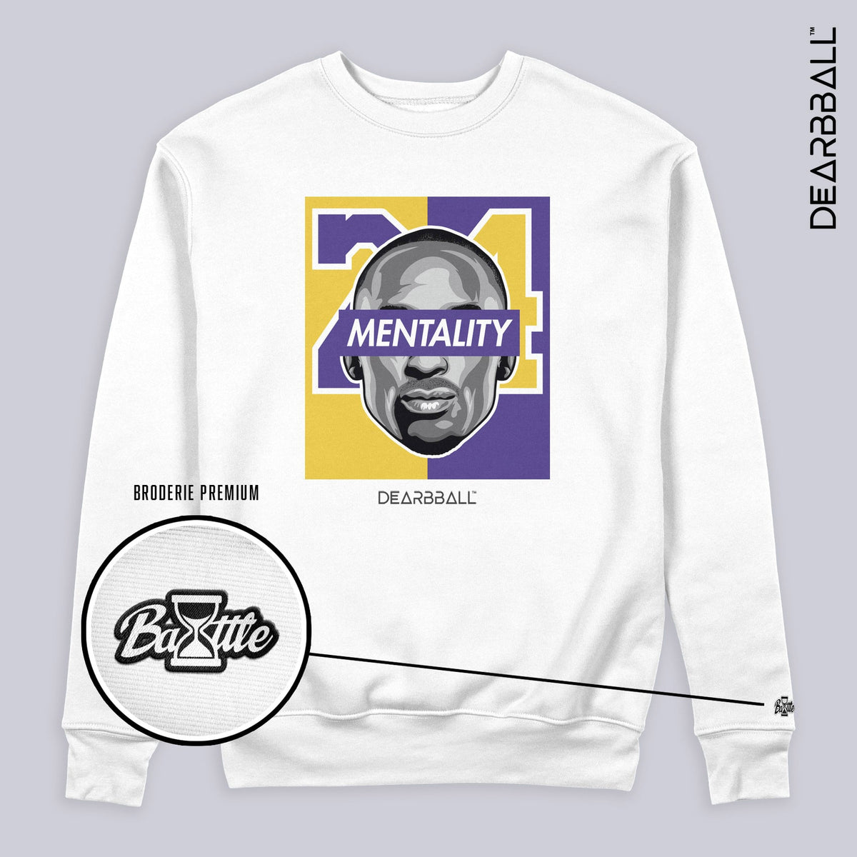 Sweatshirt DearBBall - MENTALITY 24 BOG Edição Premium
