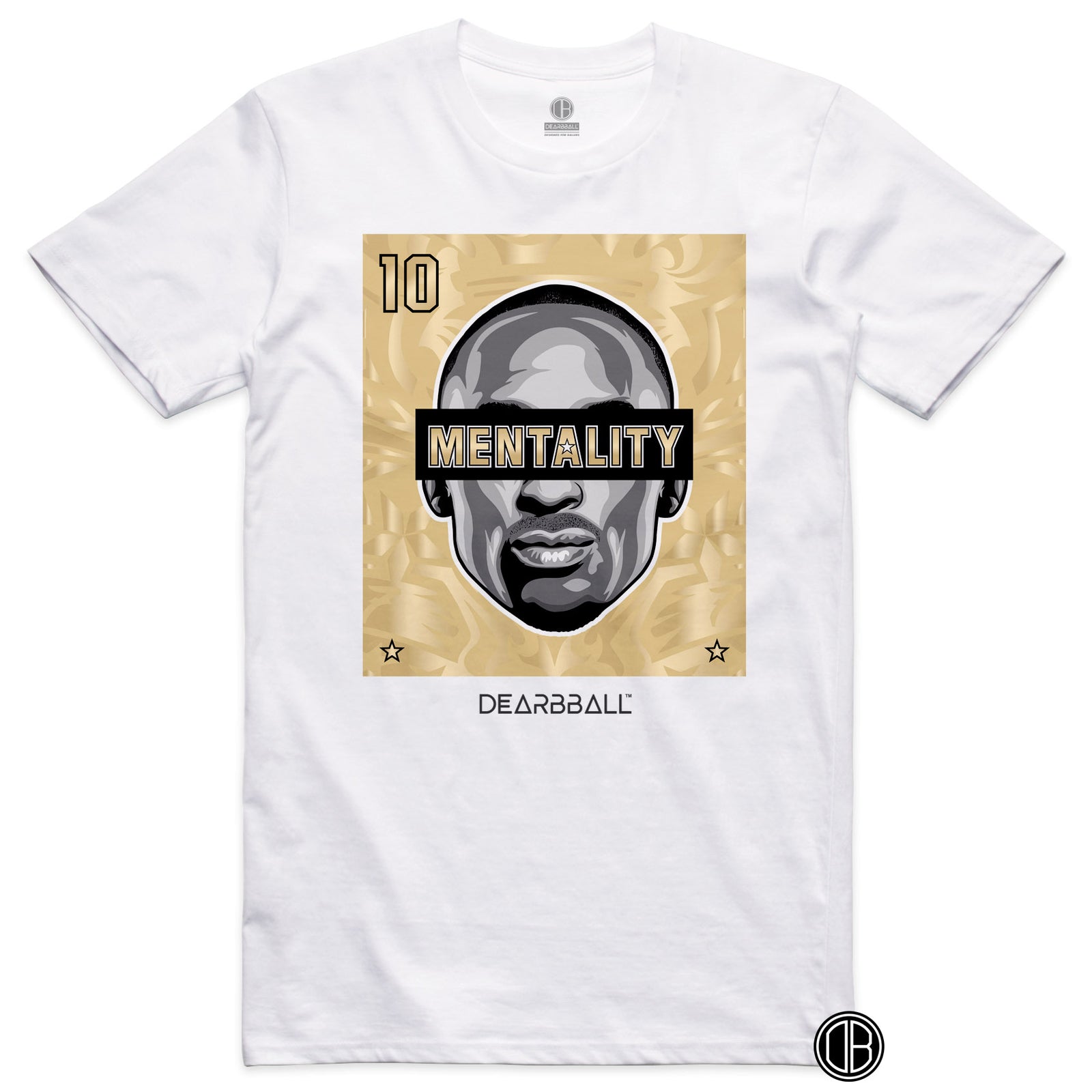 DearBBall T-skjorte - MENTALITY Gold Edition