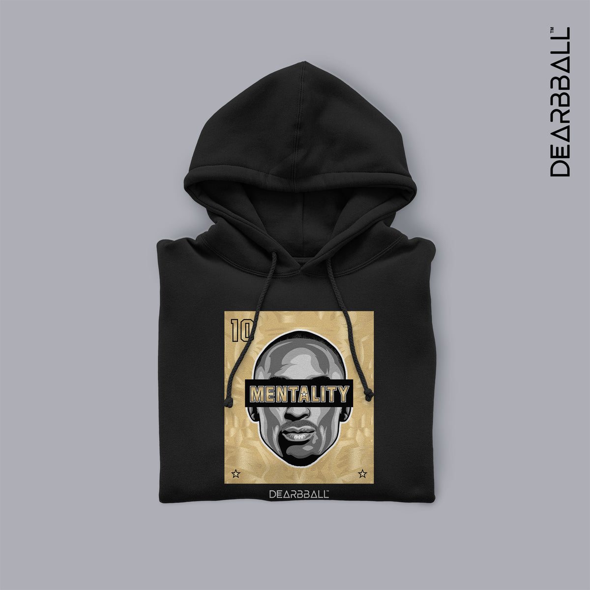 DearBBall Sweat à Capuche - MENTALITY Gold Edition