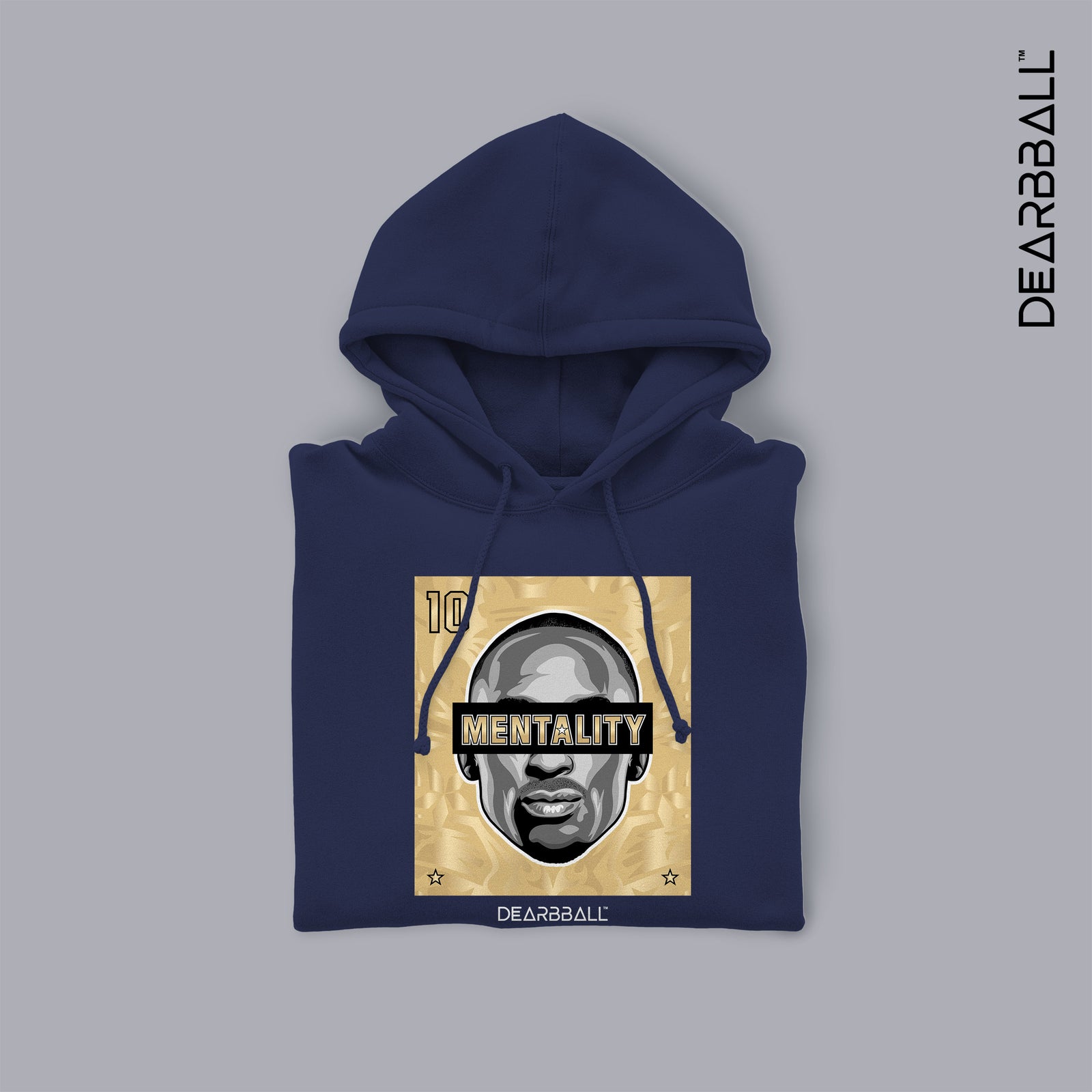 DearBBall Sweat à Capuche - MENTALITY Gold Edition