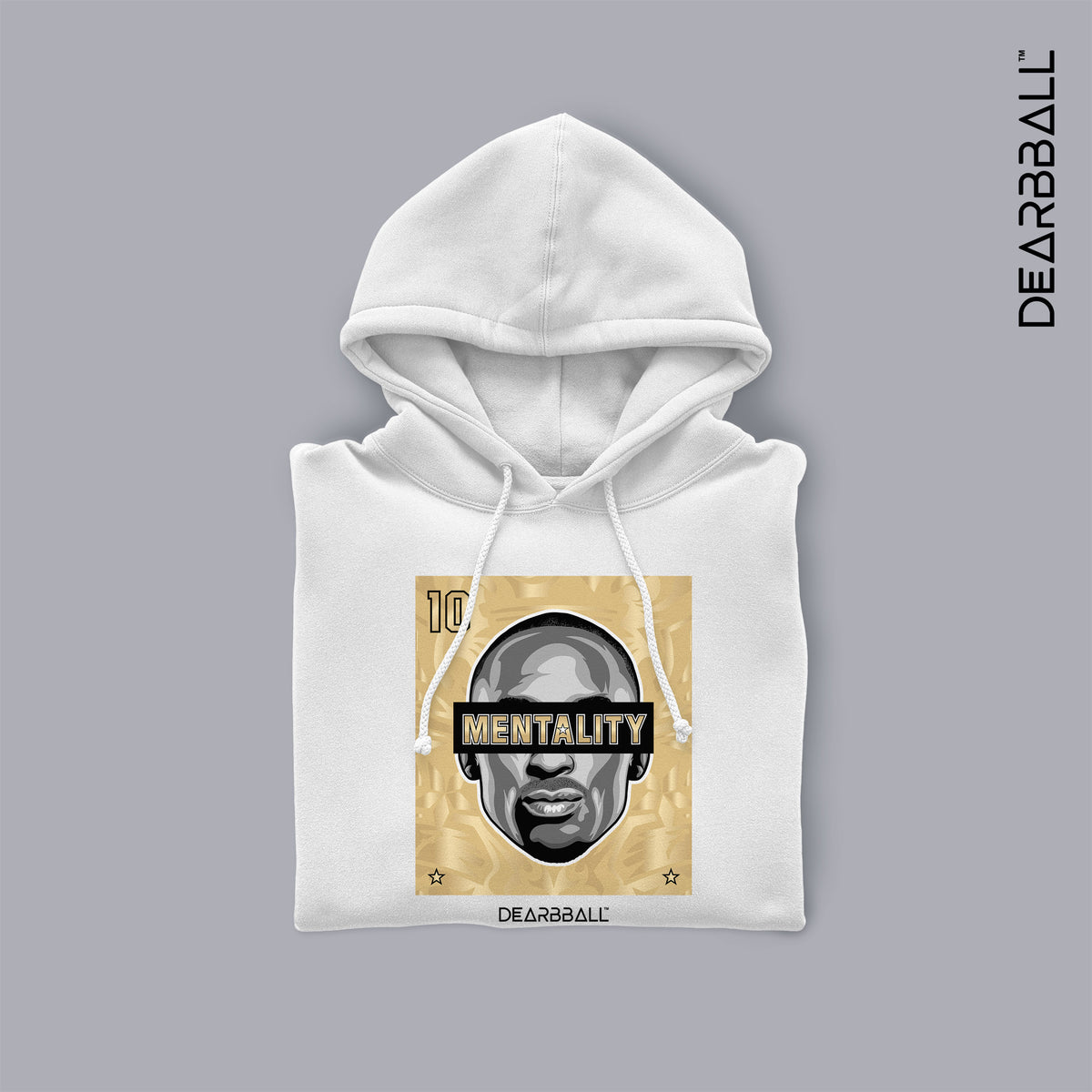 DearBBall Sweat à Capuche - MENTALITY Gold Edition