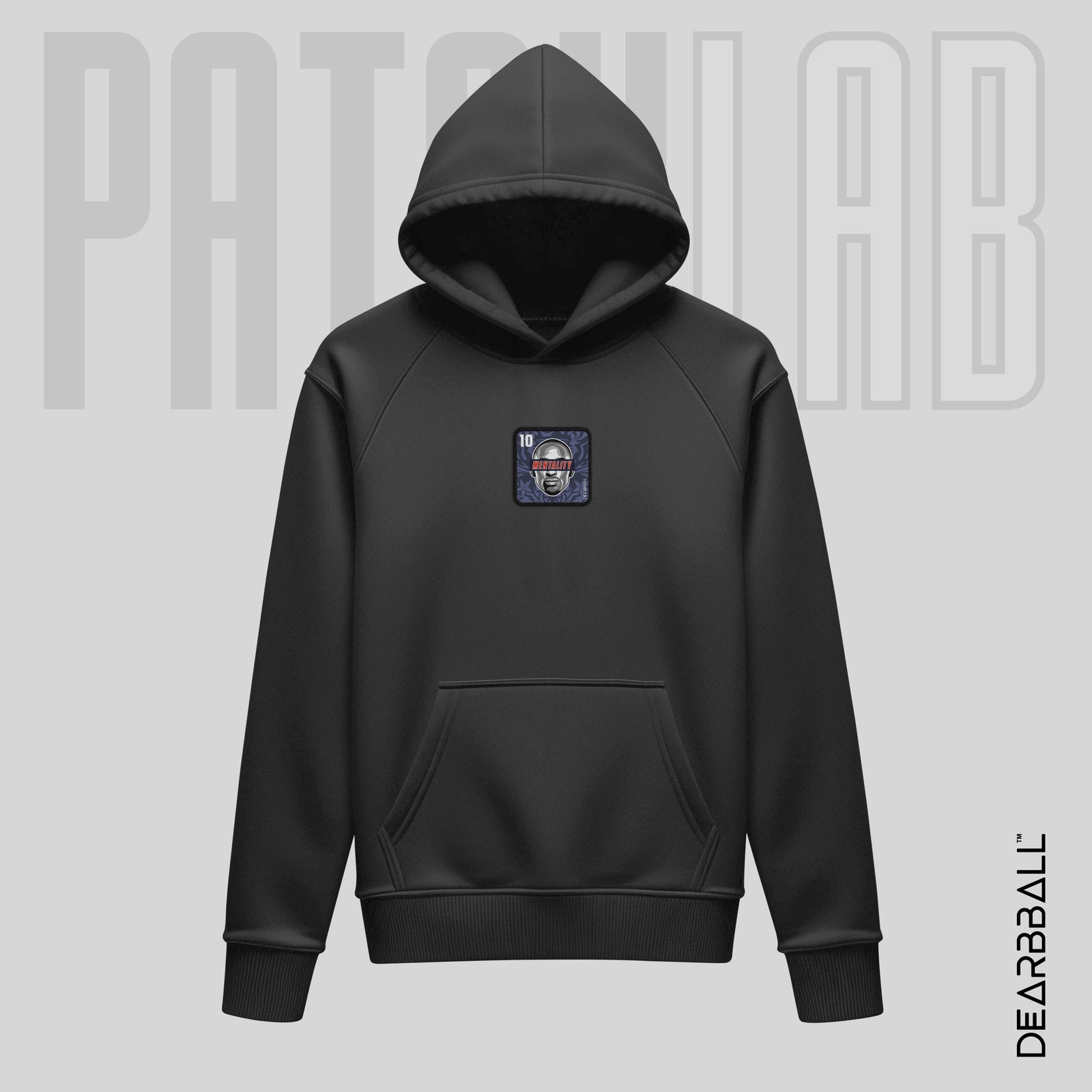 Hettegenser 3/4 Glidelås PatchLab