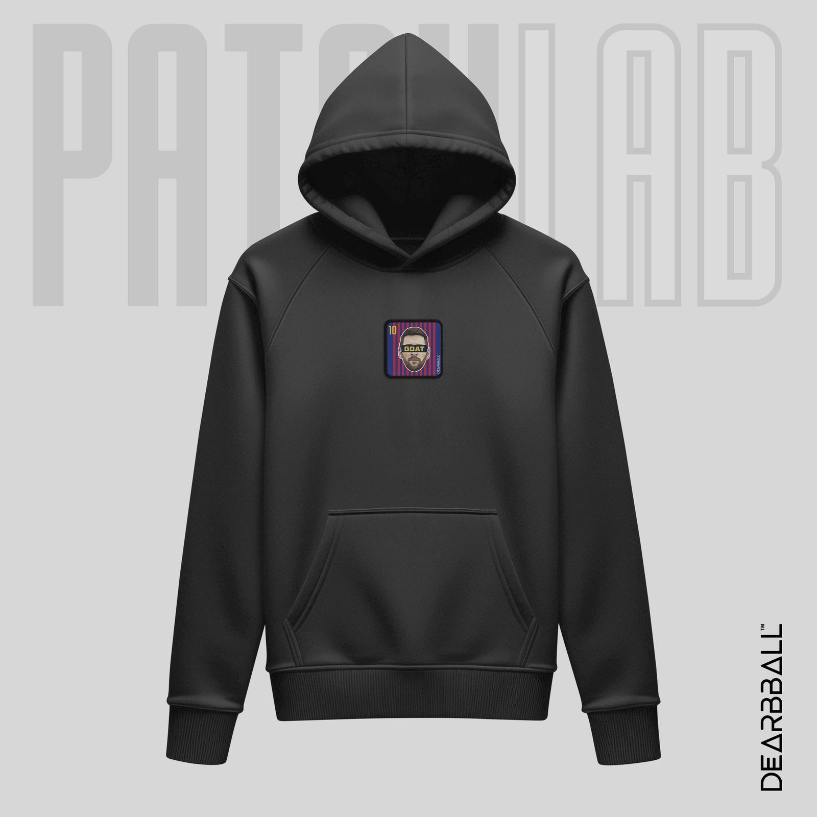 Hettegenser 3/4 Glidelås PatchLab