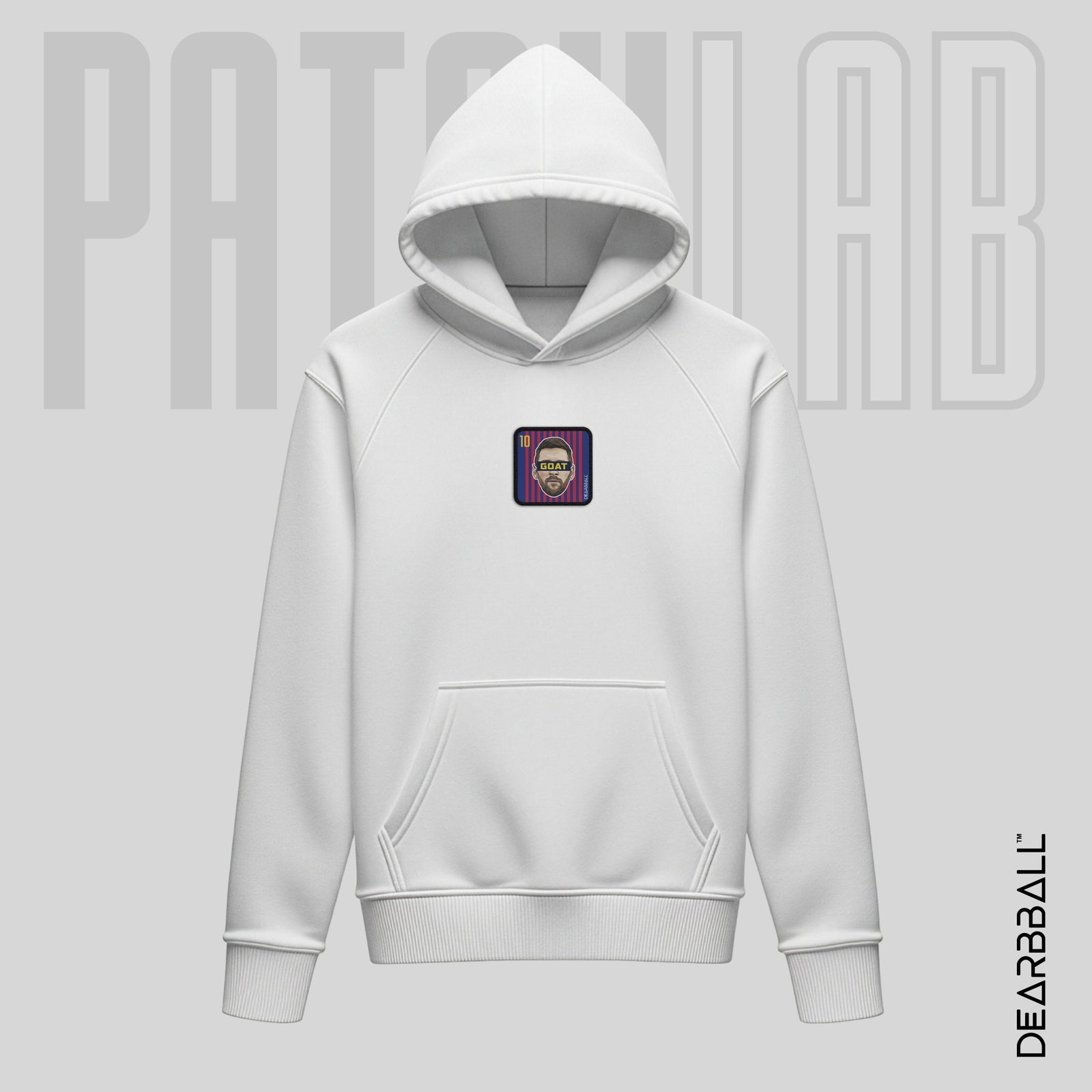 Hettegenser 3/4 Glidelås PatchLab