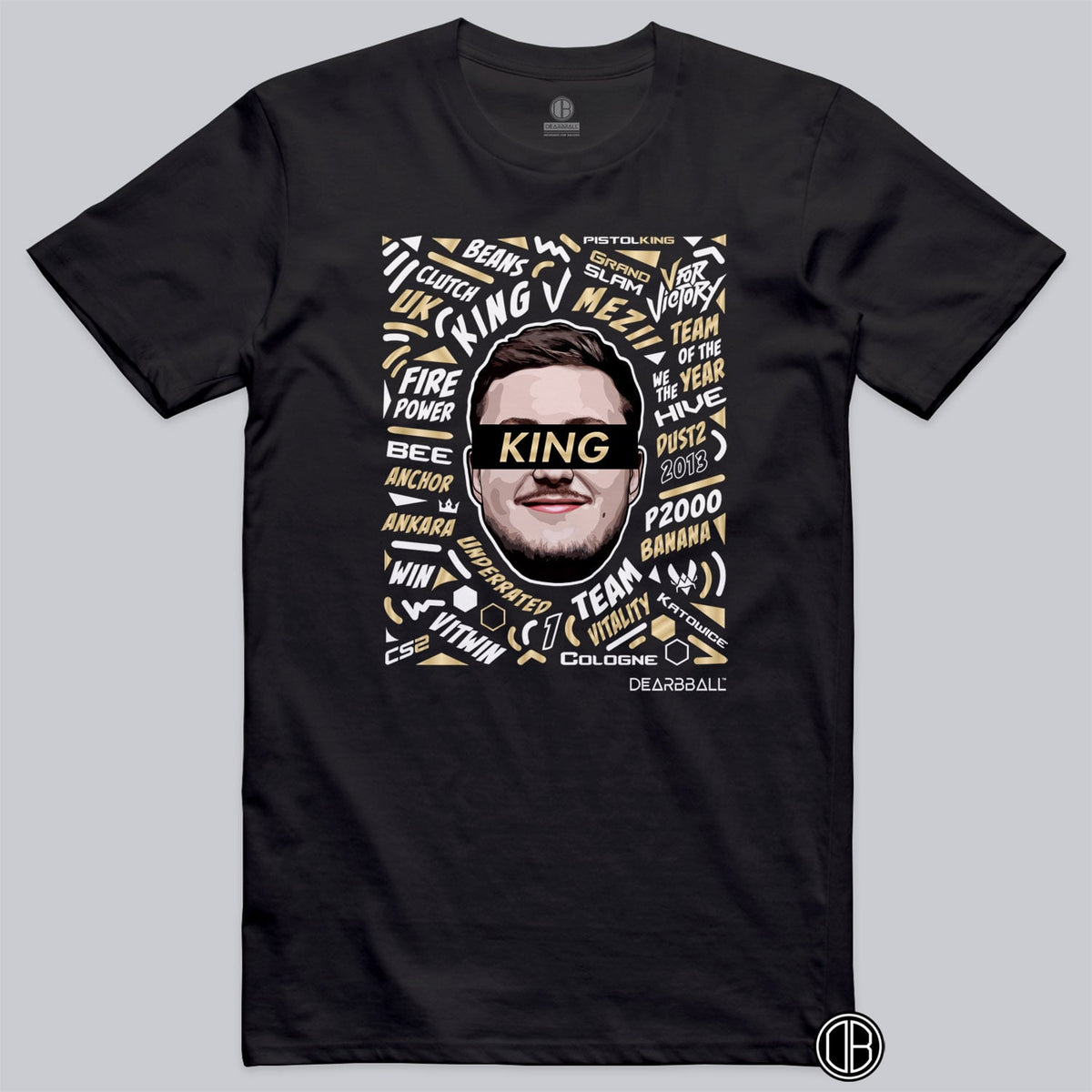 DearBBall T-Shirt - MEZII KING Words Matter VITALITY