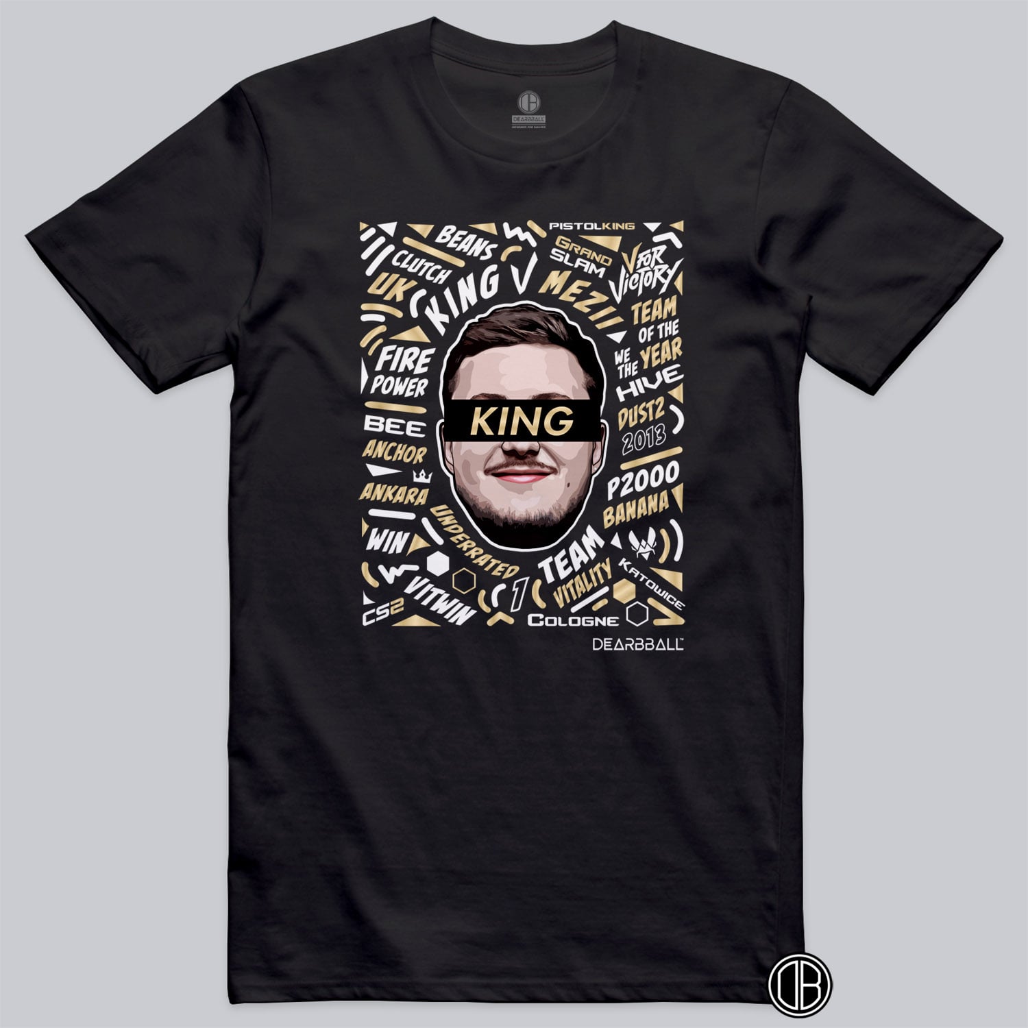 T-shirt DearBBall - VITALITY MEZII KING Words Matter