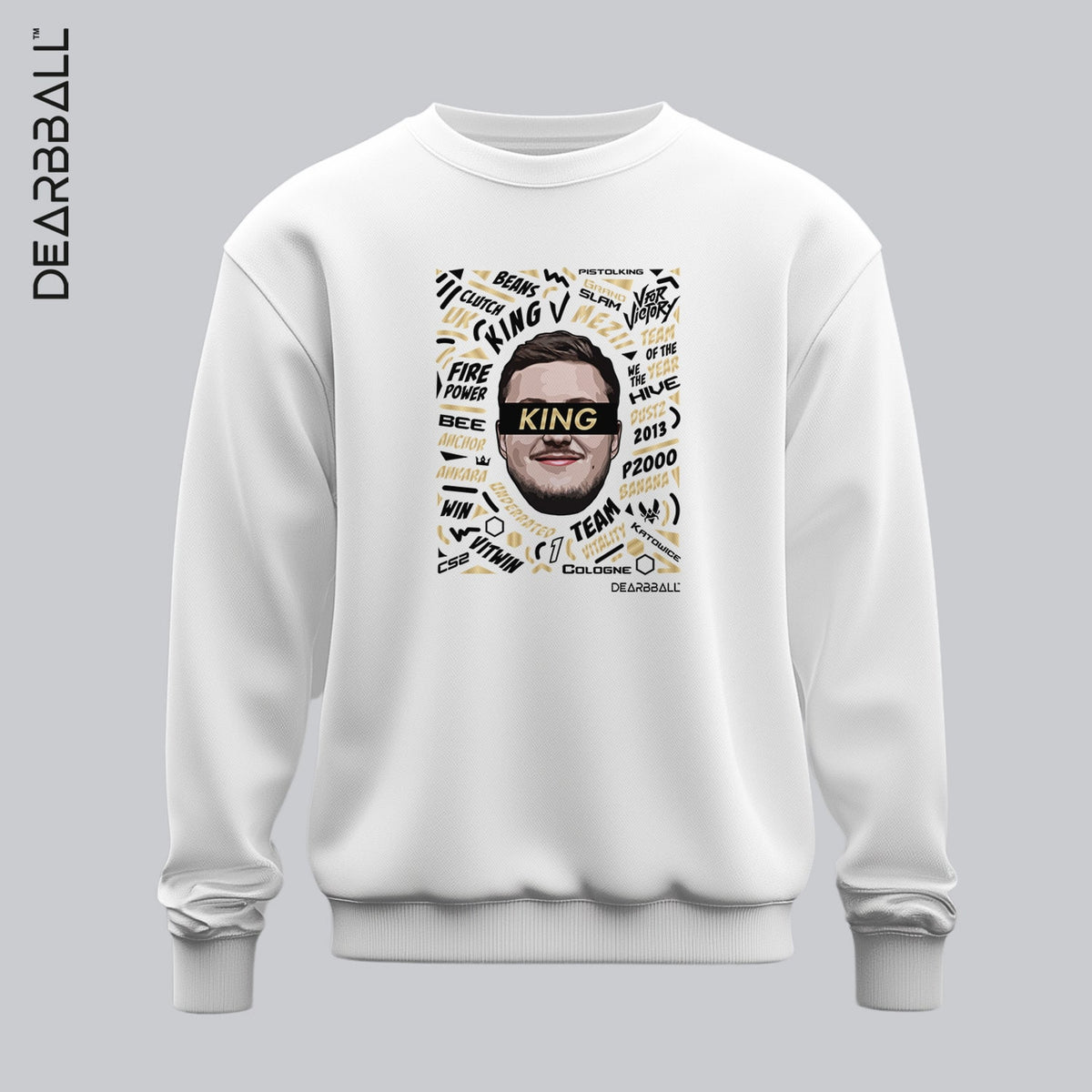 DearBBall Sweatshirt - MEZII KING Words Matter VITALITY
