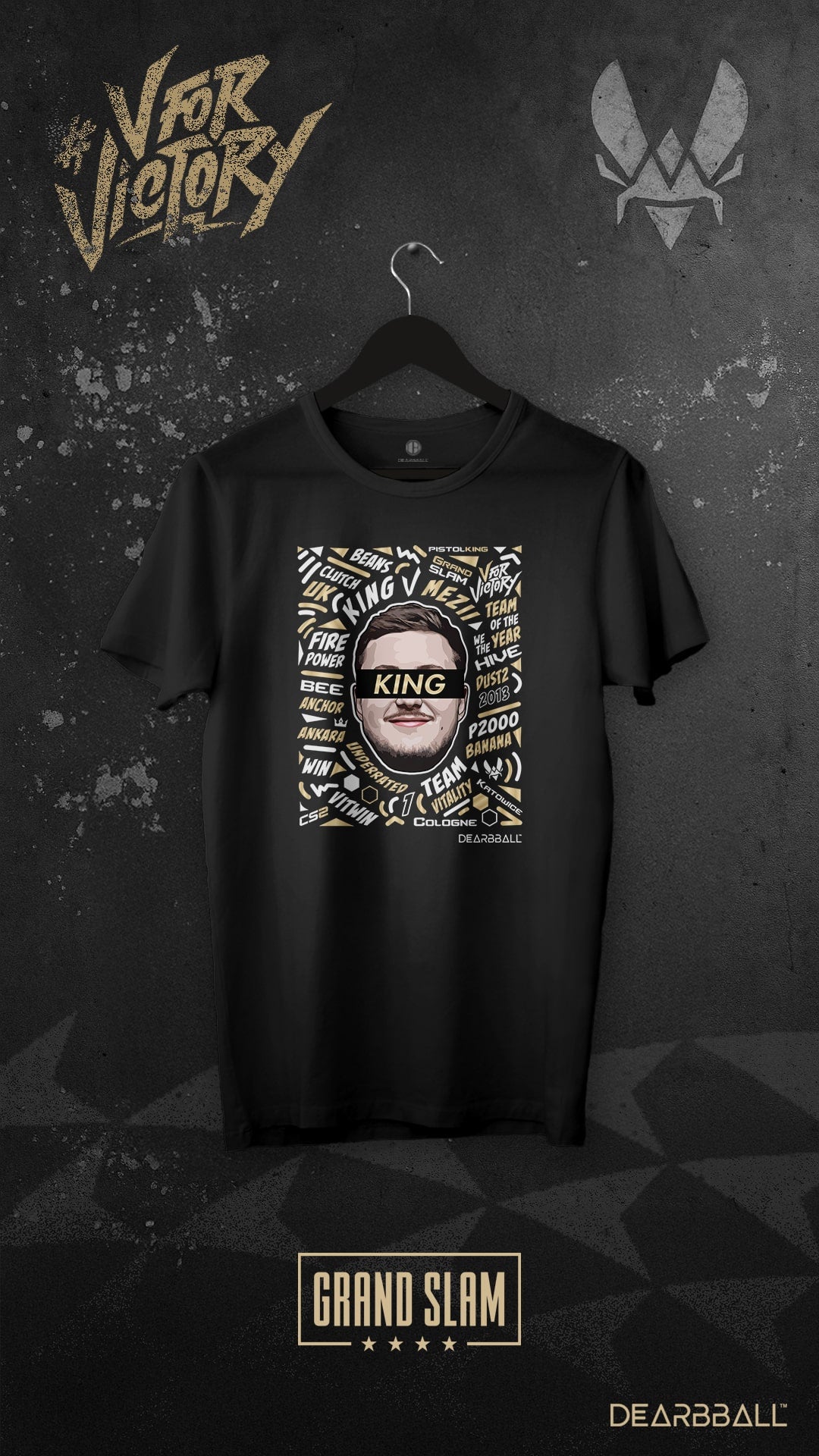 Pack 2 T-Shirts Vitality - CAPTAIN x KING