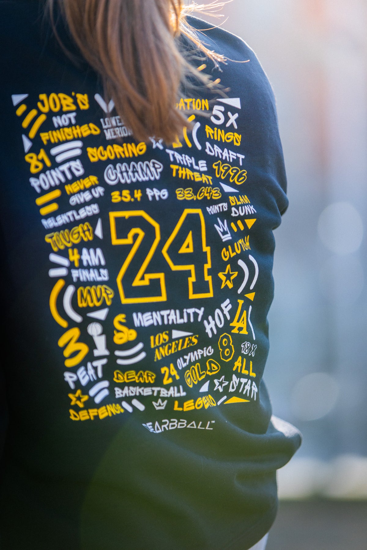 DearBBall T-Shirt Oversized Premium - Splash 30 Words Matter Edition