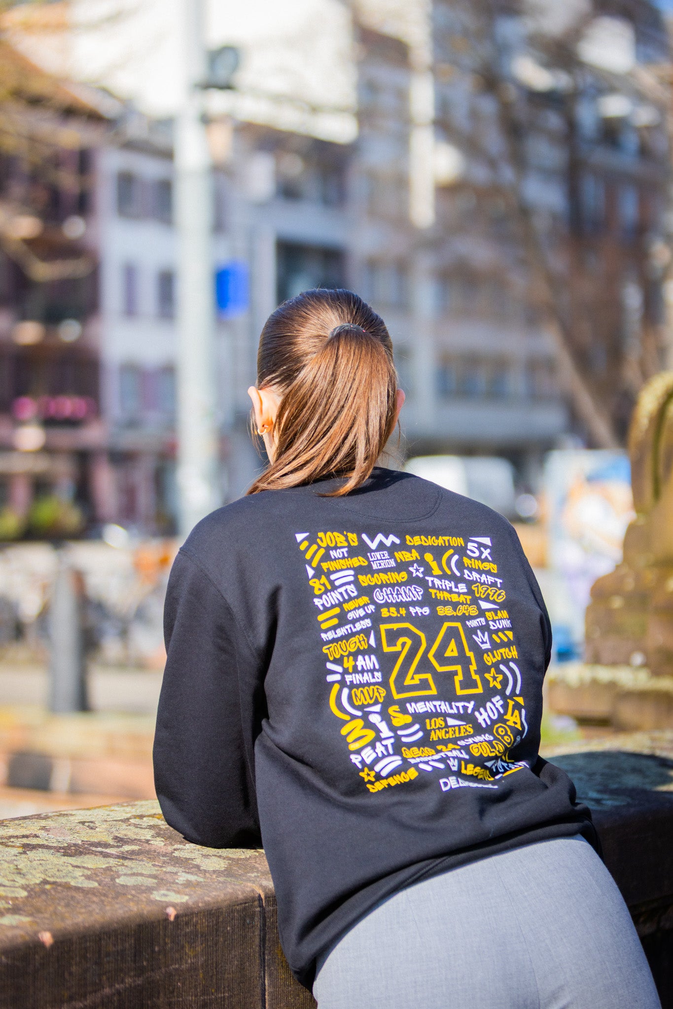 DearBBall Hoodie Premium - Mentality 24 Snake Edição Words Matter