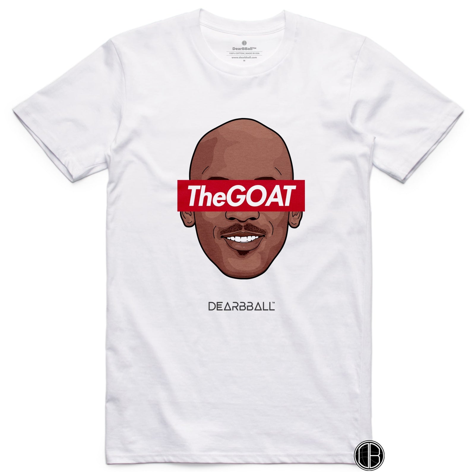 DearBBall T-Shirt - The GOAT Face Edition