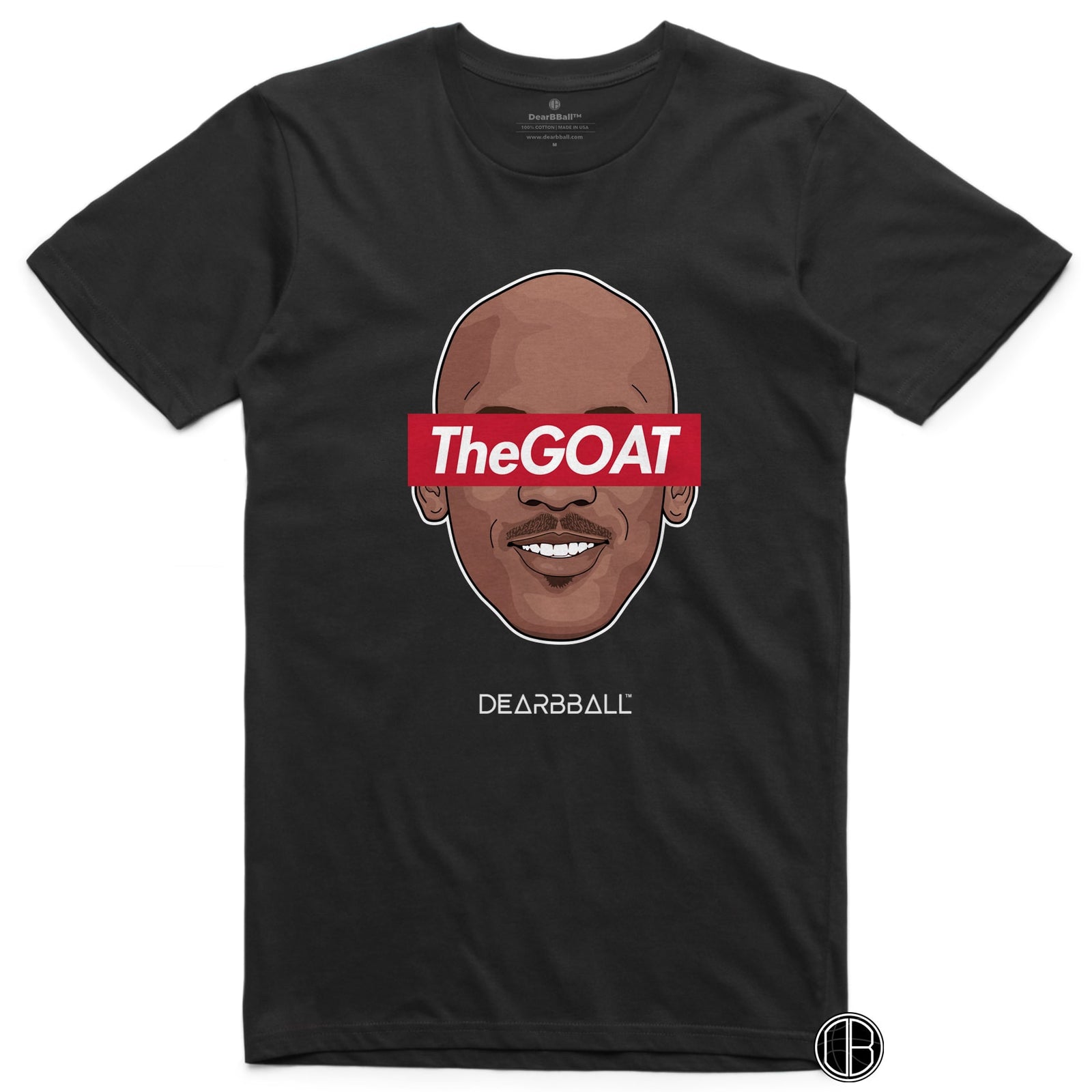 DearBBall T-Shirt - The GOAT Face Edition
