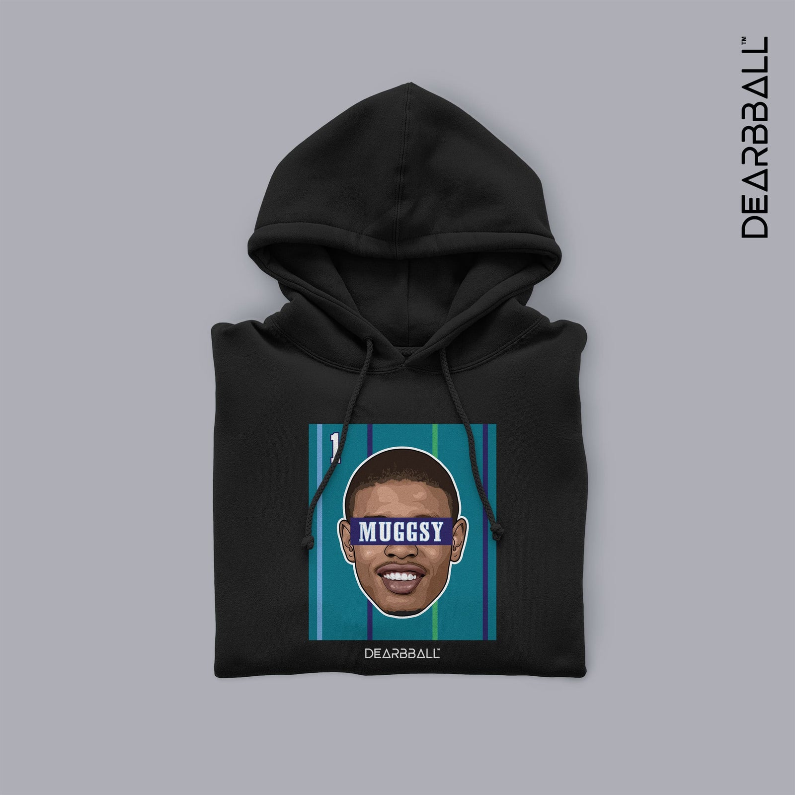 DearBBall Kapuzenpullover - MUGGSY Türkis Edition