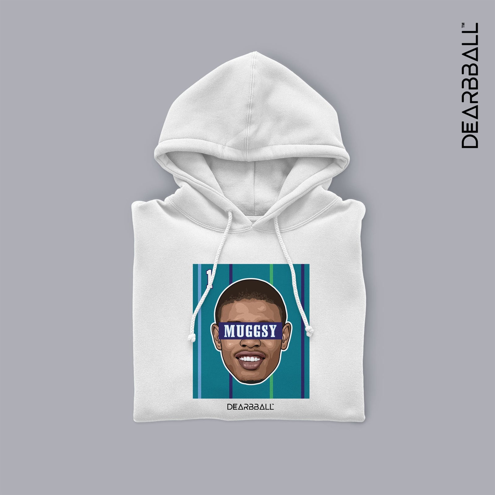 DearBBall Kapuzenpullover - MUGGSY Türkis Edition